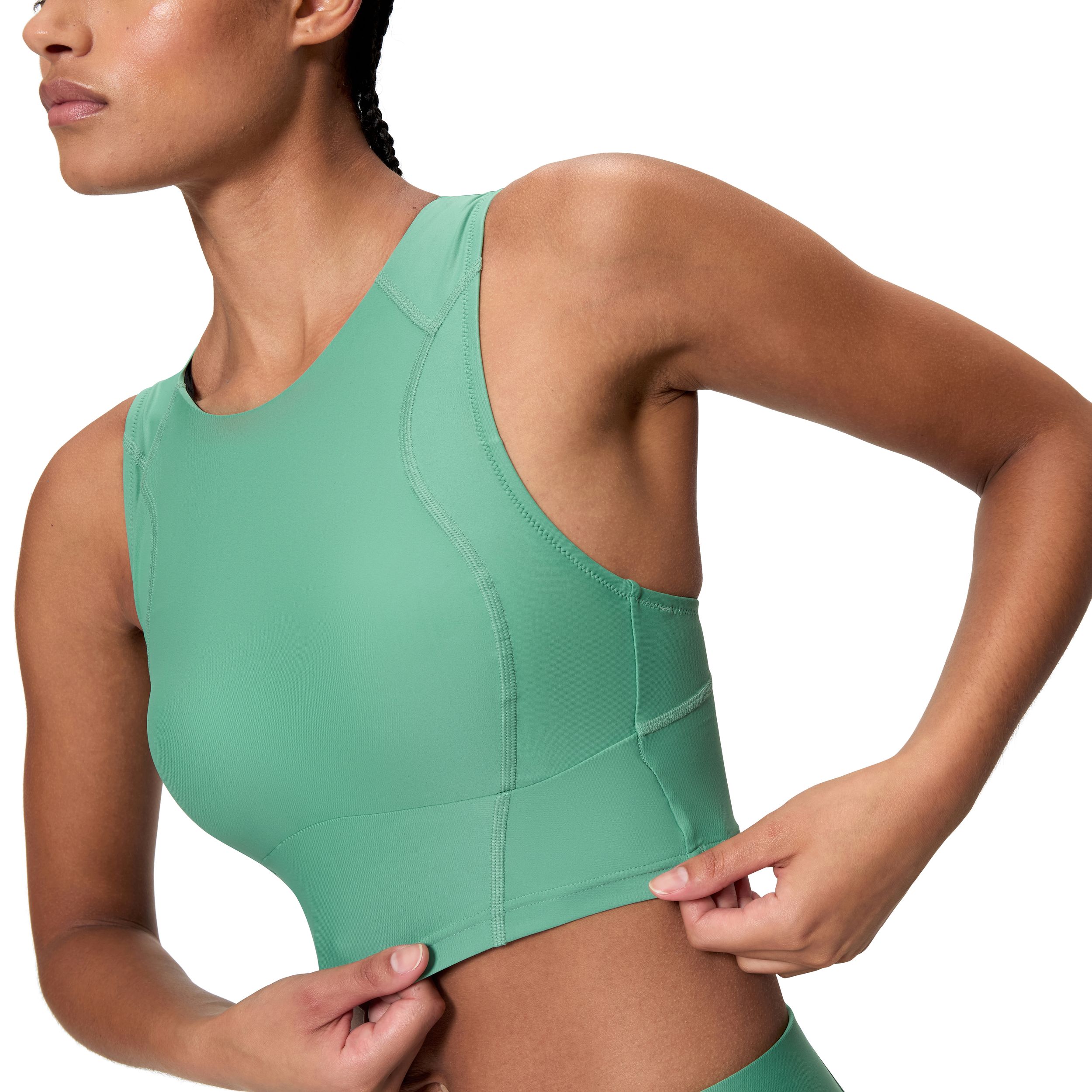 SPEEDO Women's Ocean Flex Chlorine Resistant Crop Top