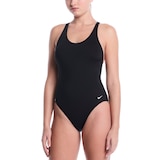 Nike Women's Crossback One Piece Swimsuit Front_Angled_Left