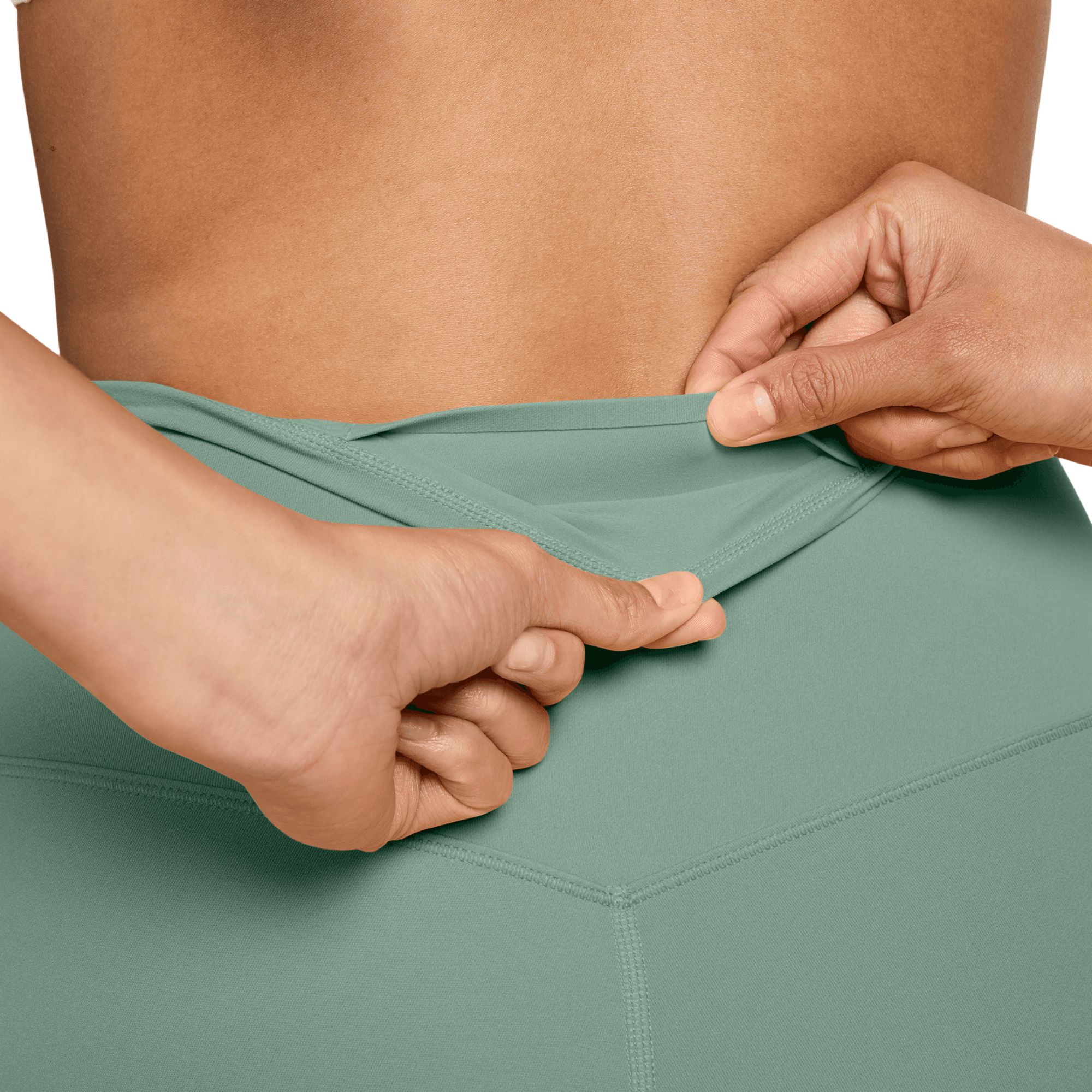 Nike Women's Dri-FIT Zenvy High-Rise 8 Inch U Seam Shorts