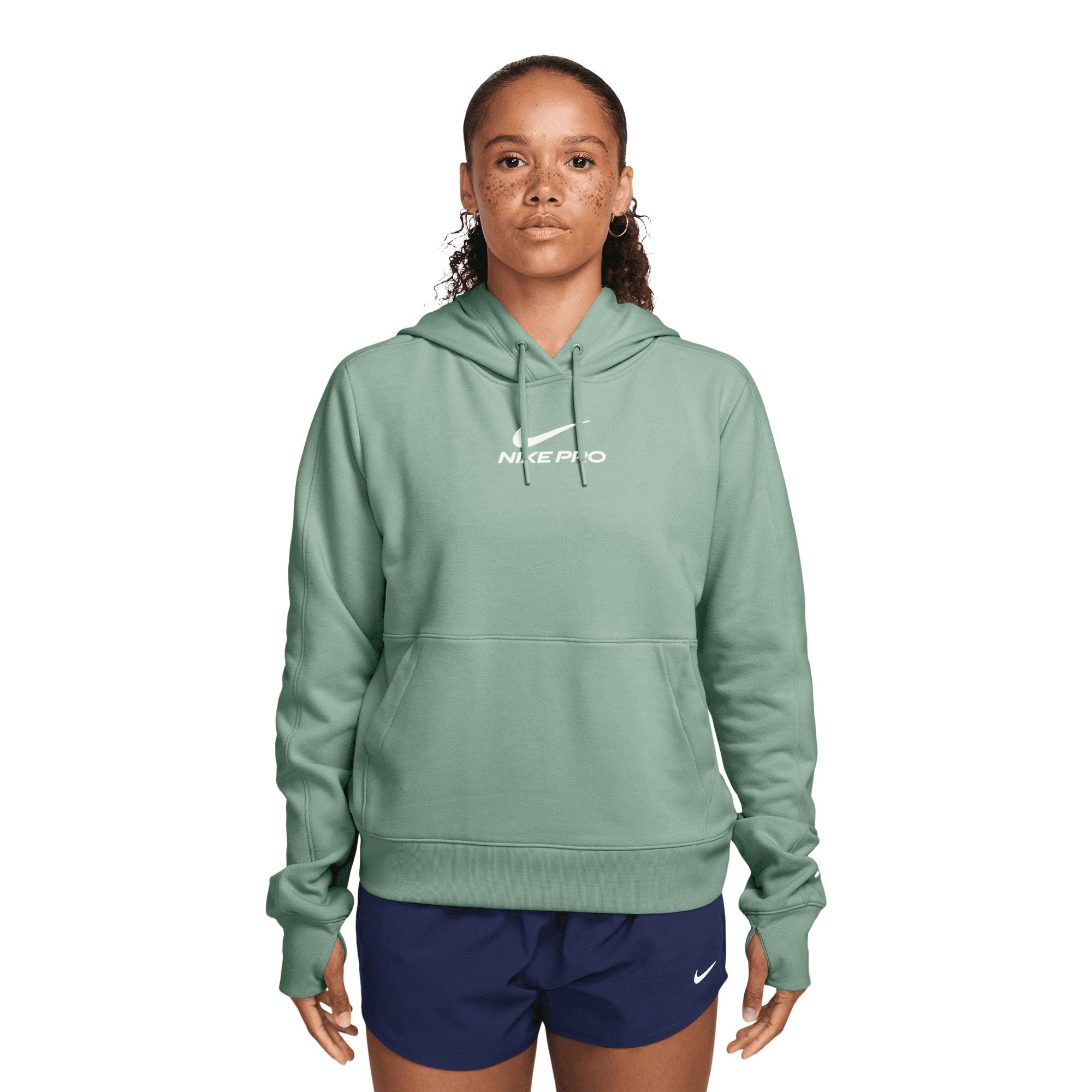 Nike Pro Women's Dri-FIT 365 Fleece Pullover Hoodie