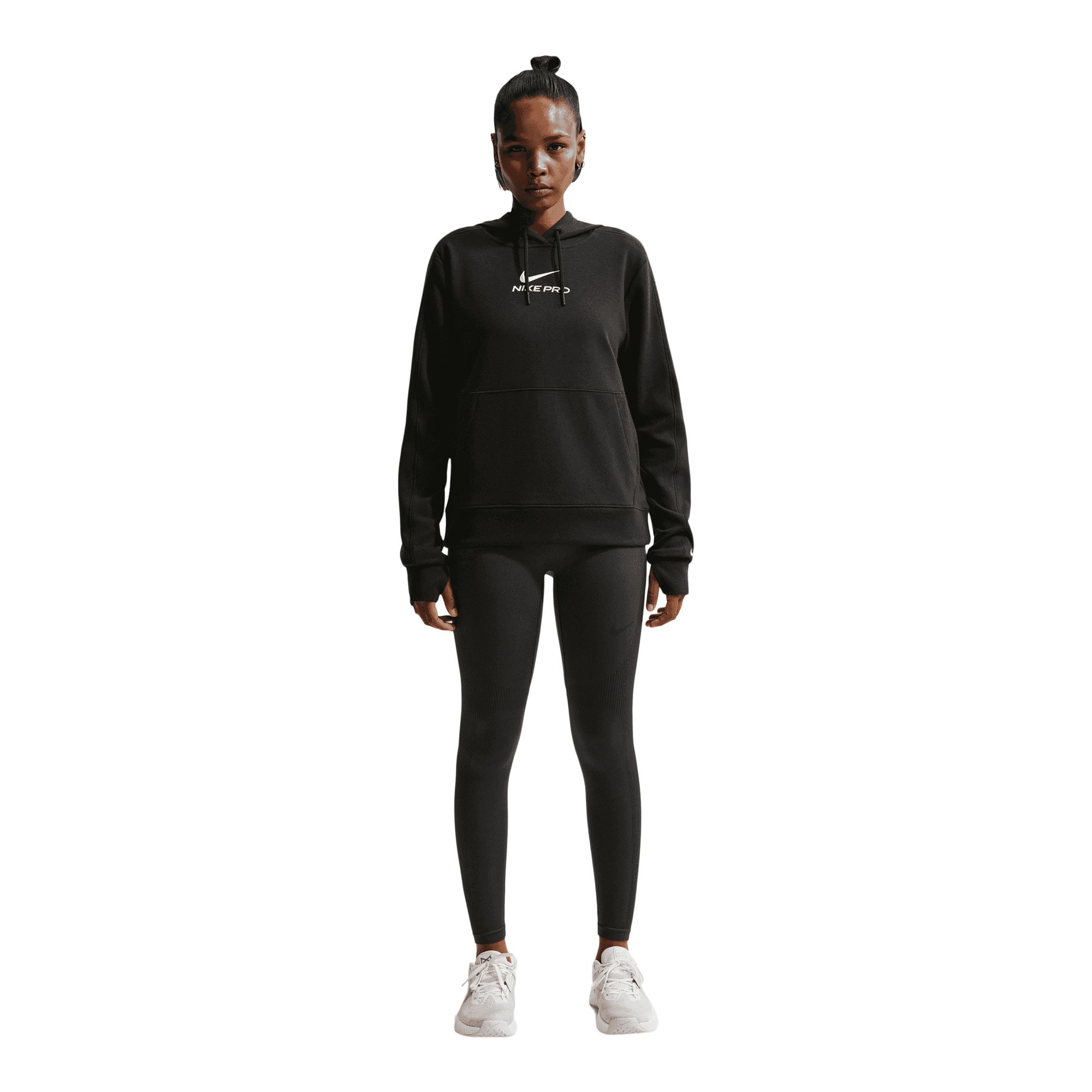 Nike Pro Women's Dri-FIT 365 Fleece Pullover Hoodie