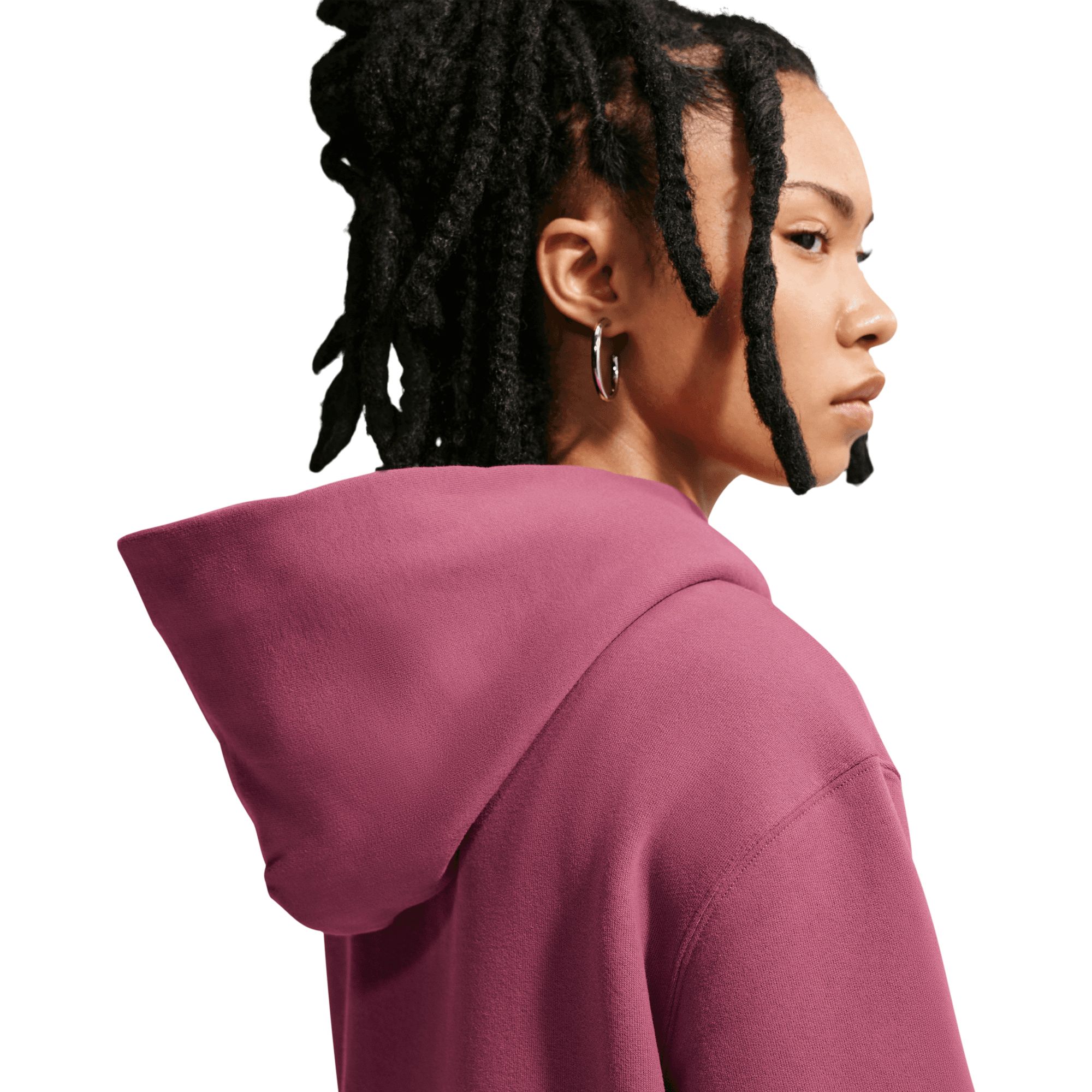 Nike Women's Studio Fleece Standard Pullover Hoodie