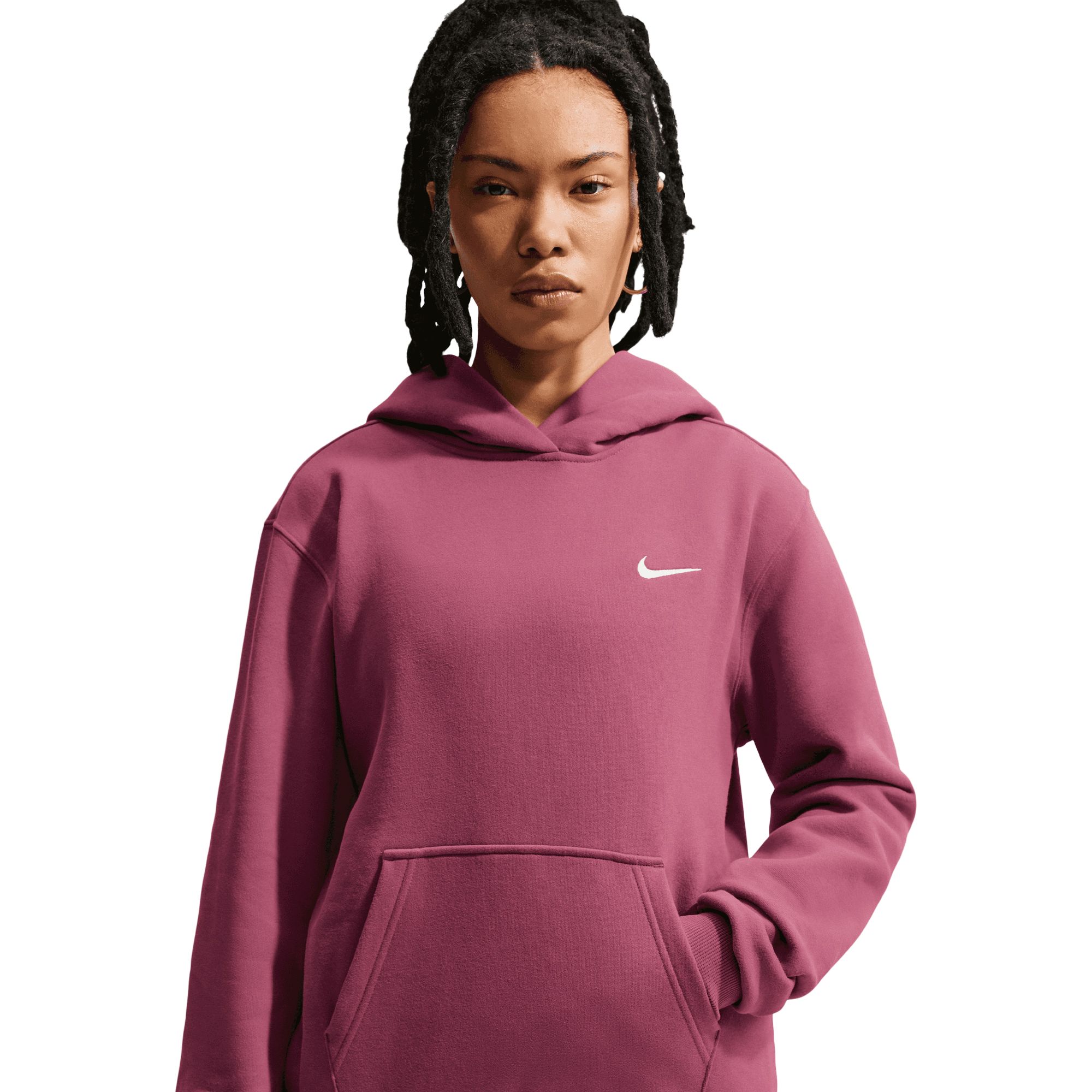 Nike Women's Studio Fleece Standard Pullover Hoodie