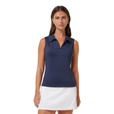 Travis Mathew Women's Skyloft Golf Polo Tank Front_Flat