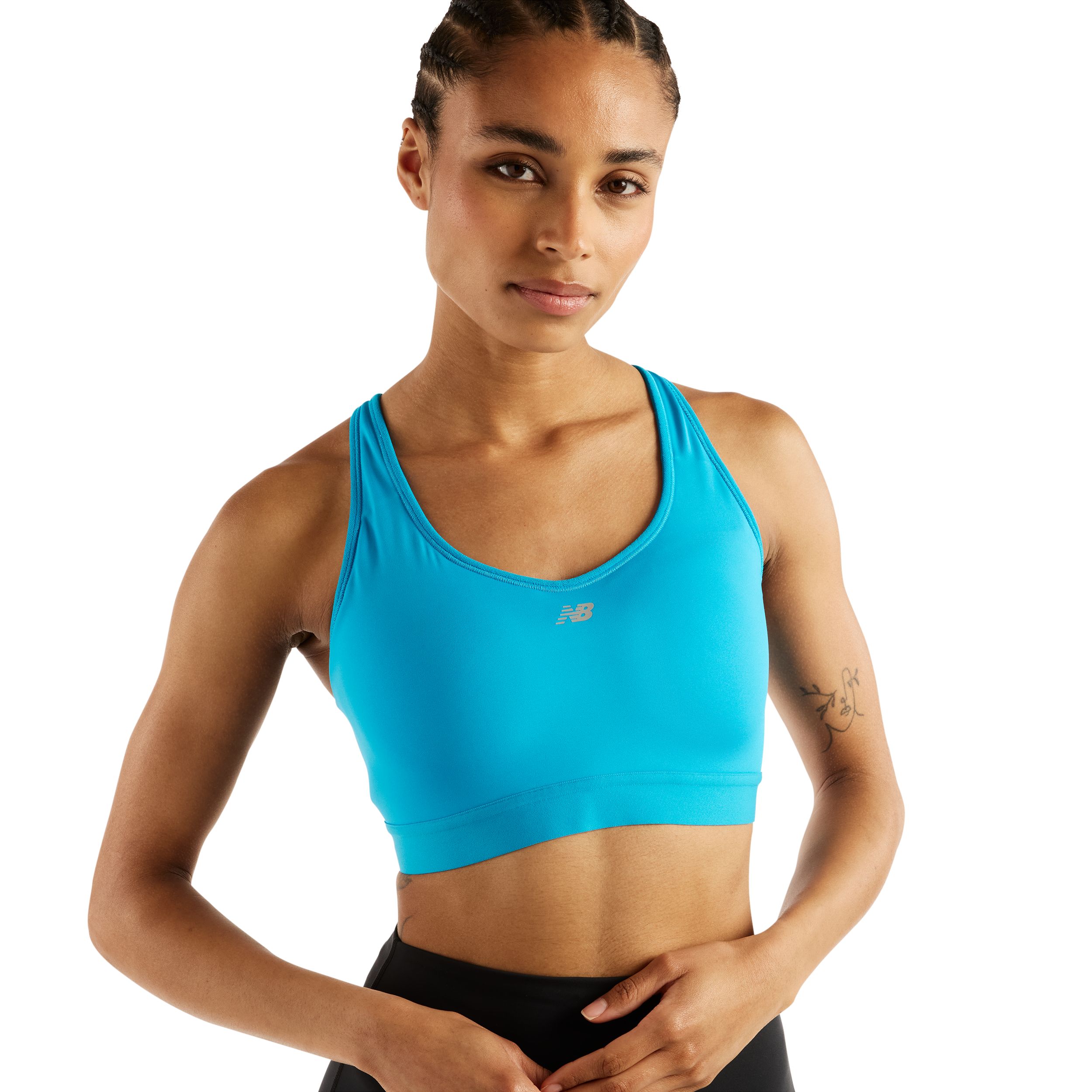 New Balance Women's Essentials Run Medium Sports Bra