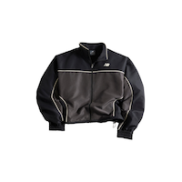 New Balance Women's Trackside Lightweight Track Jacket with Stand Collar