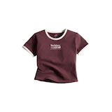 New Balance Women's Trackside Stretch Ringer T-shirt Front_Flat