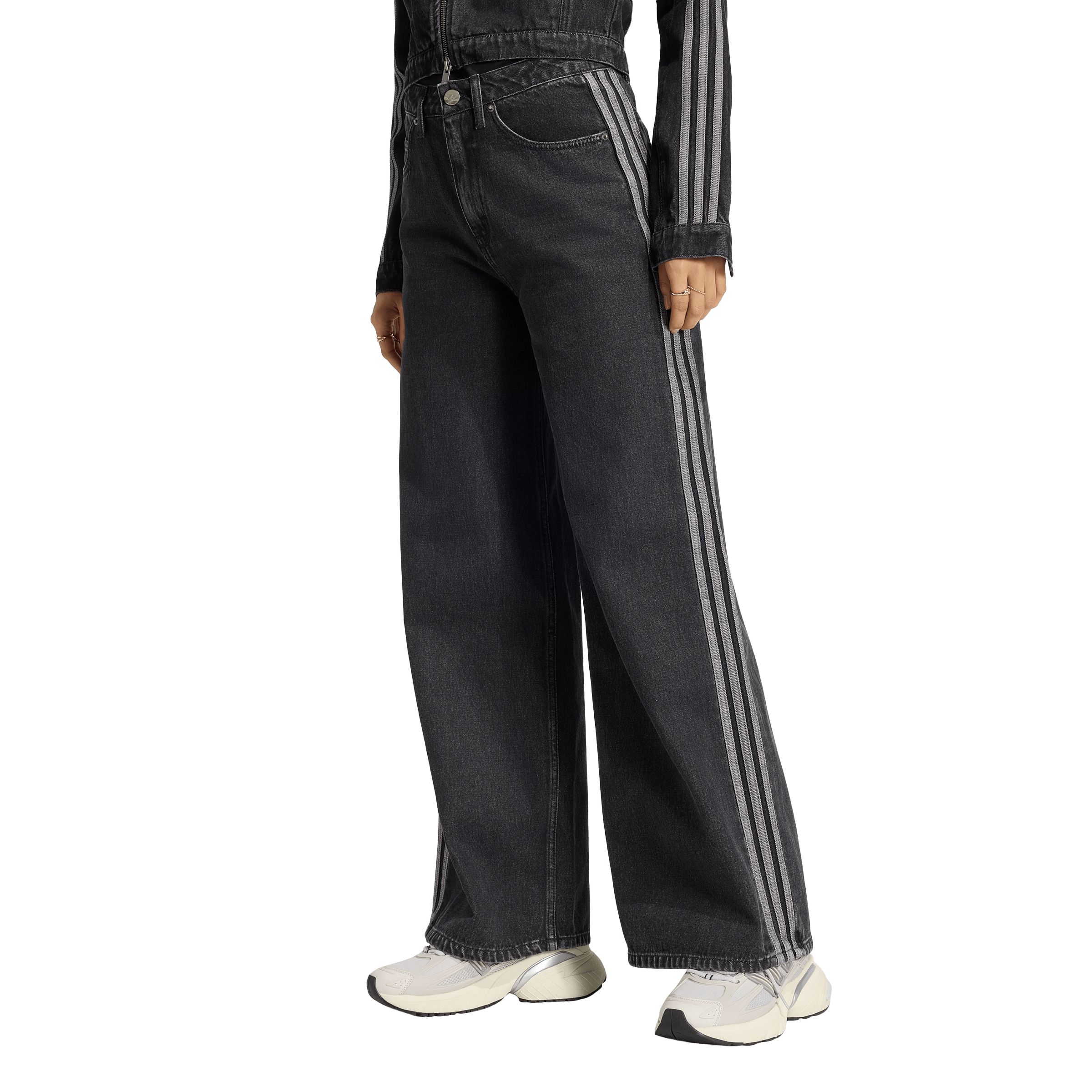 adidas Originals Women's Denim Wide Leg Pants