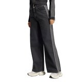 adidas Originals Women's Denim Wide Leg Pants Front_Angled_Left