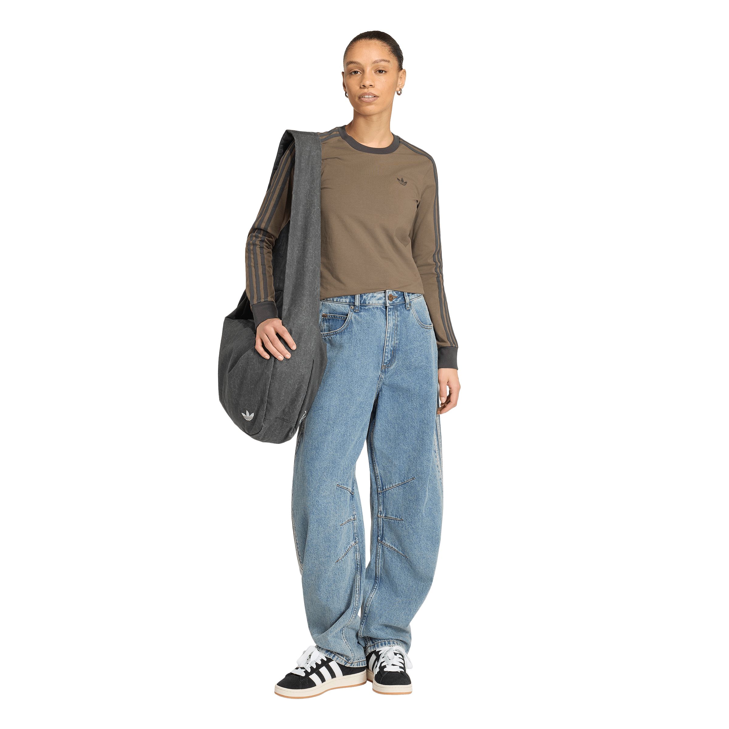 adidas Originals Women's Denim Barrel Pants
