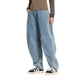 adidas Originals Women's Denim Barrel Pants Front_Angled_Left