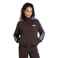 adidas Originals Women's Firebird Loose Fit Track Jacket Front_Flat