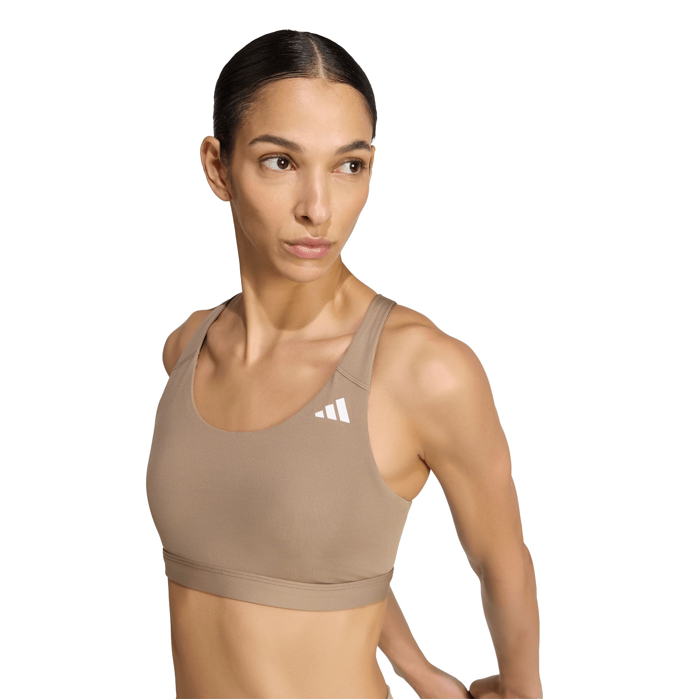 adidas Women's Optime Essentials Medium Sports Bra