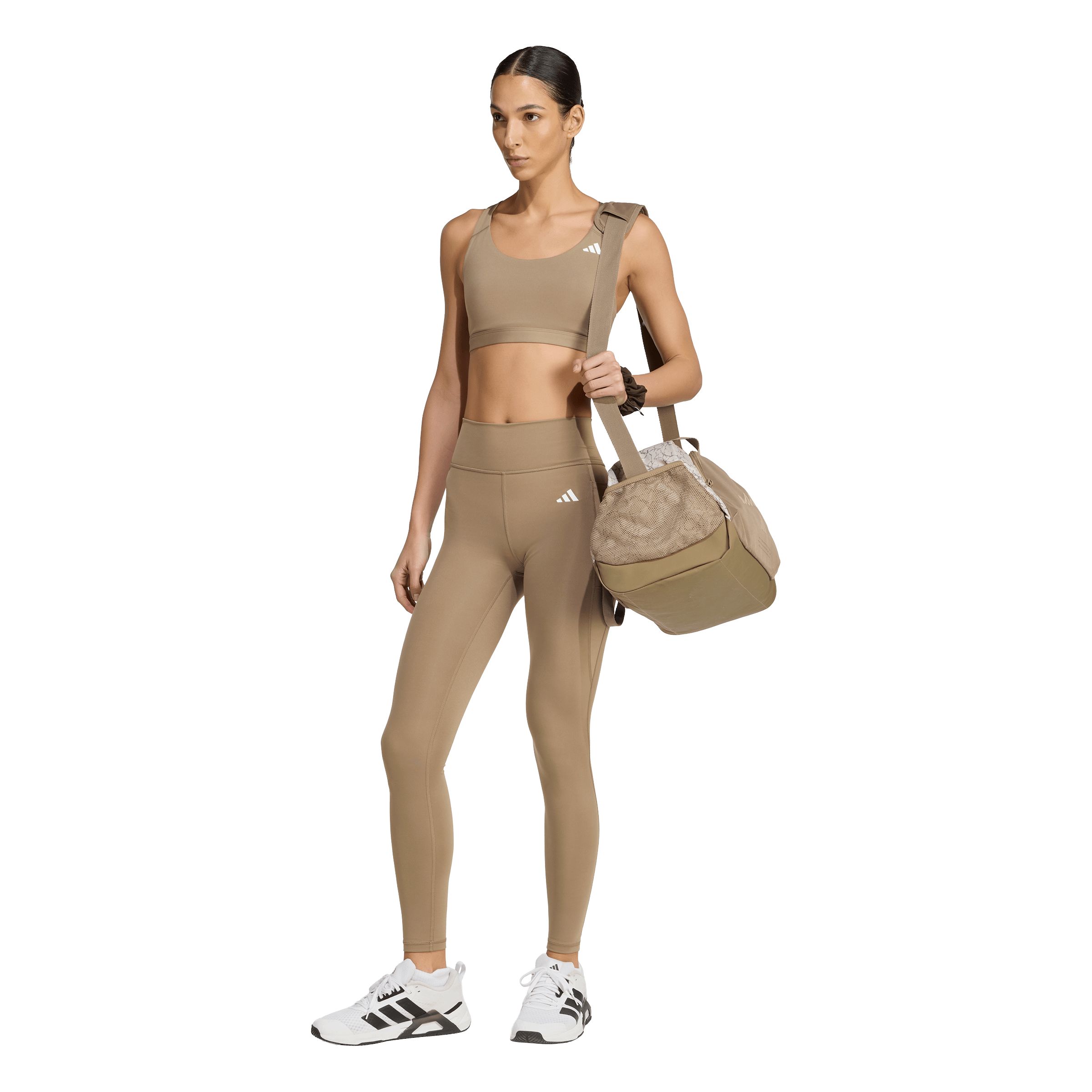 adidas Women's Optime Essentials Medium Sports Bra