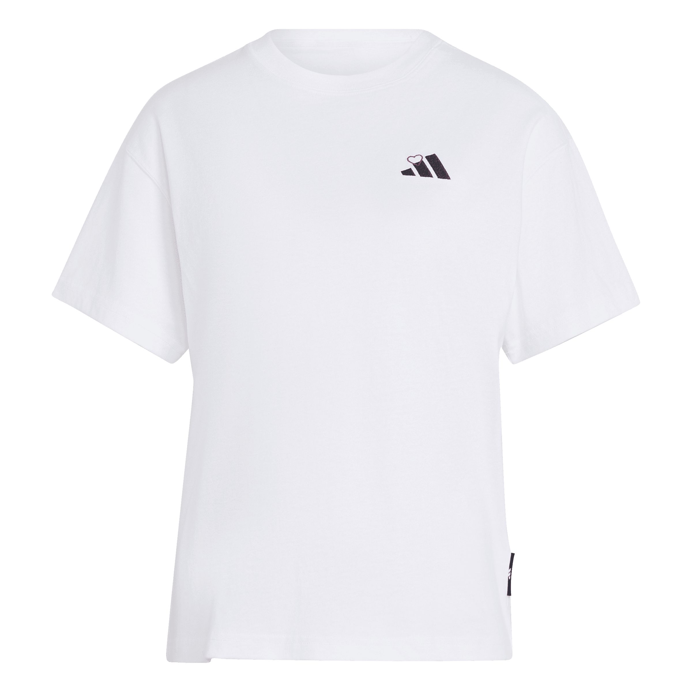 adidas Women's Sportswear Heart Graphic Oversized T-Shirt