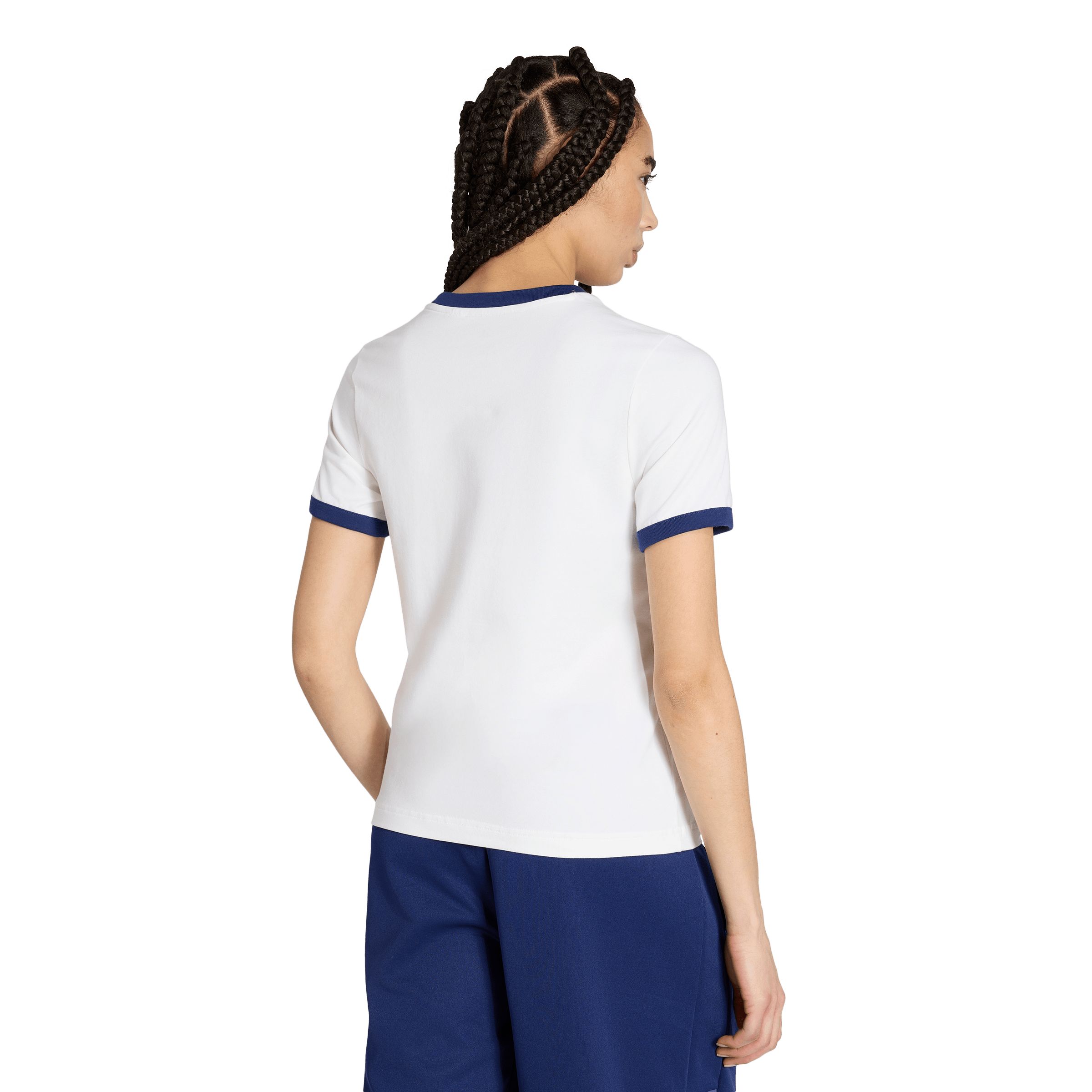 adidas Women's Sportswear Animal Graphic Ringer T-Shirt