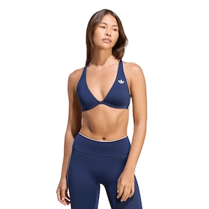 adidas Originals Women's Sport 3-stripe Light Support Sweat-Wicking Sports Bra
