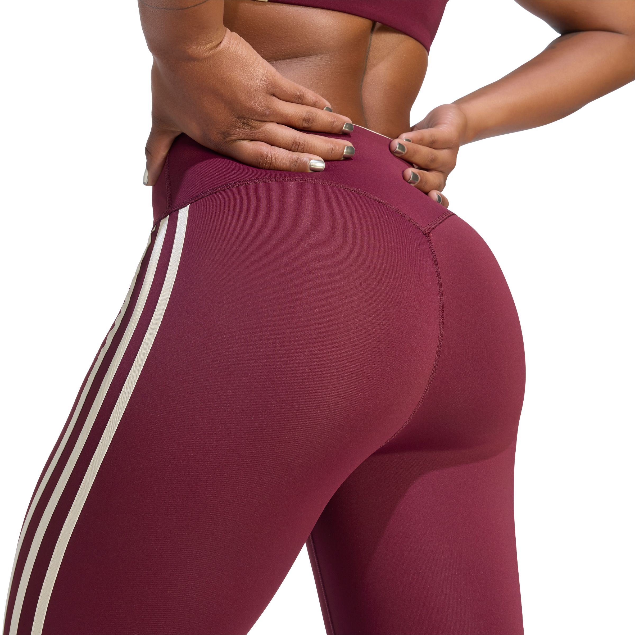 adidas Originals Women's Sport 3-stripe 7/8 Athletic Leggings