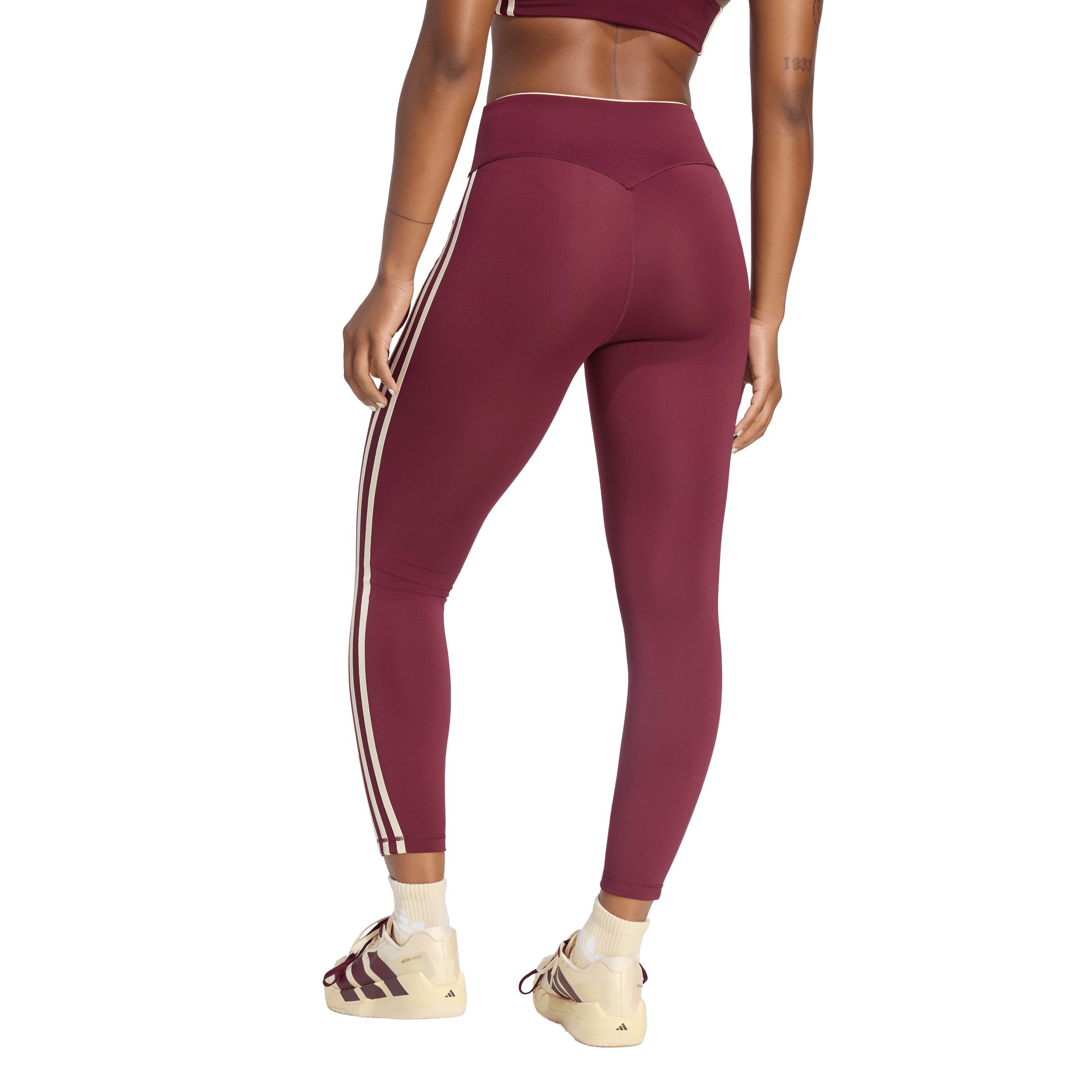 adidas Originals Women's Sport 3-stripe 7/8 Athletic Leggings