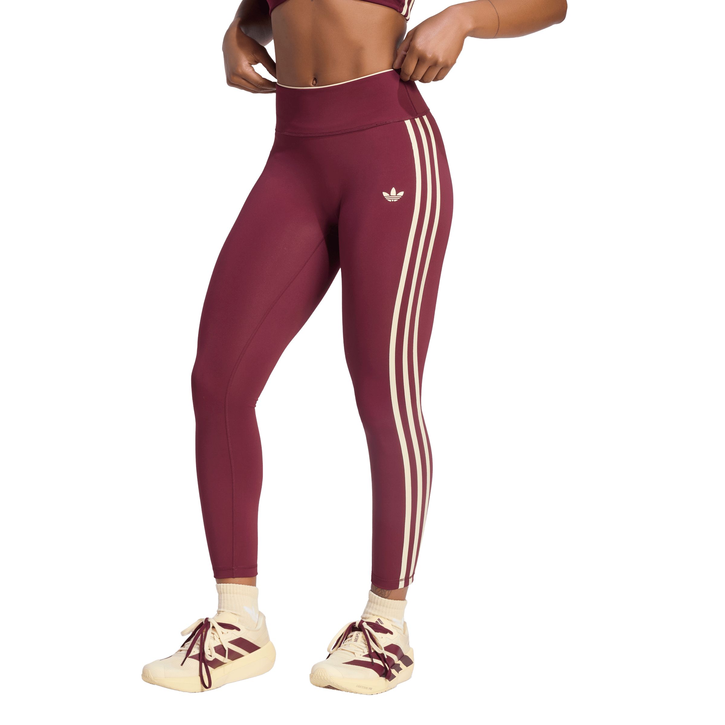 adidas Originals Women's Sport 3-stripe 7/8 Athletic Leggings