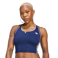 adidas Originals Women's Sport 3-stripe Crop Tank Top
