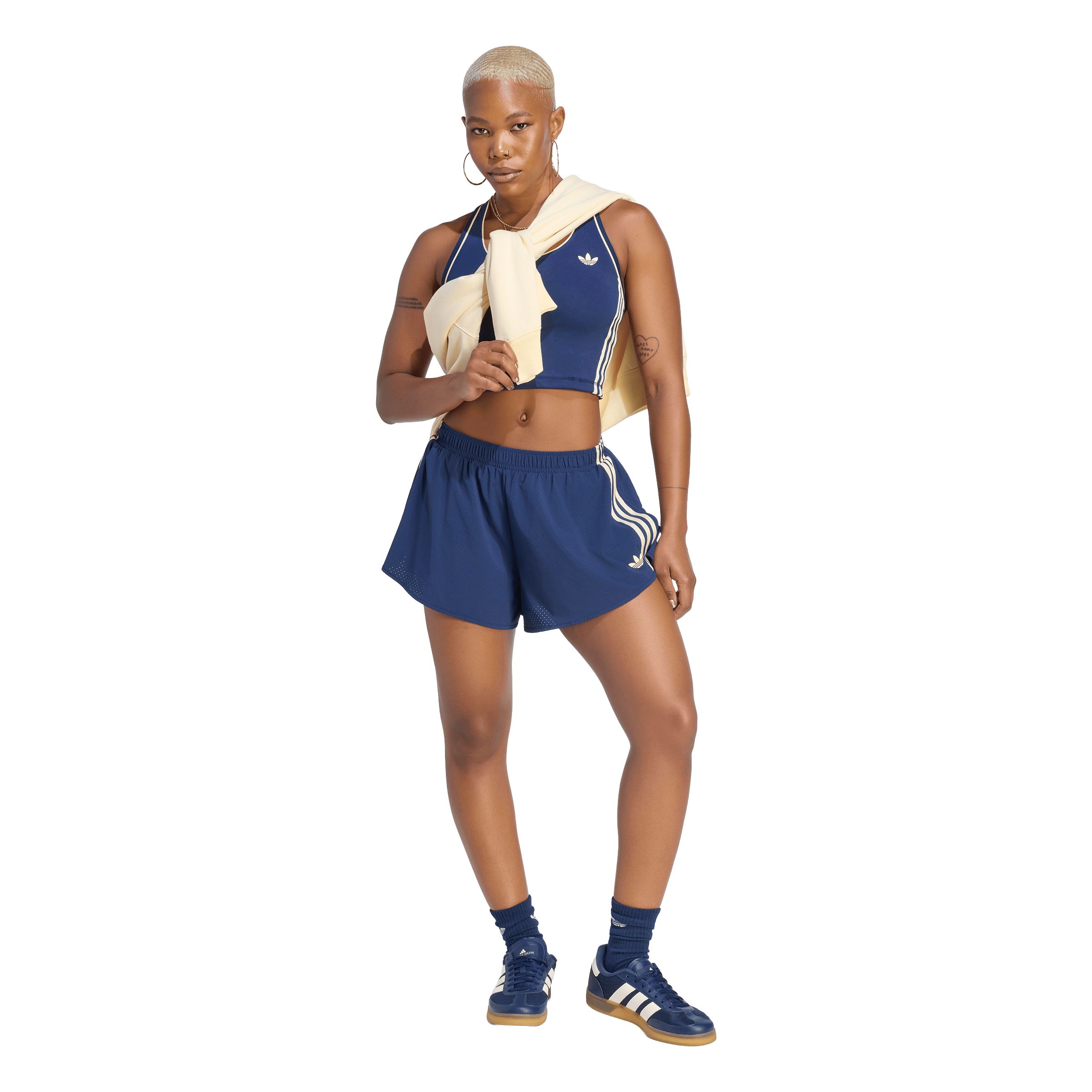 adidas Originals Women's Sport 3-stripe Athletic Shorts
