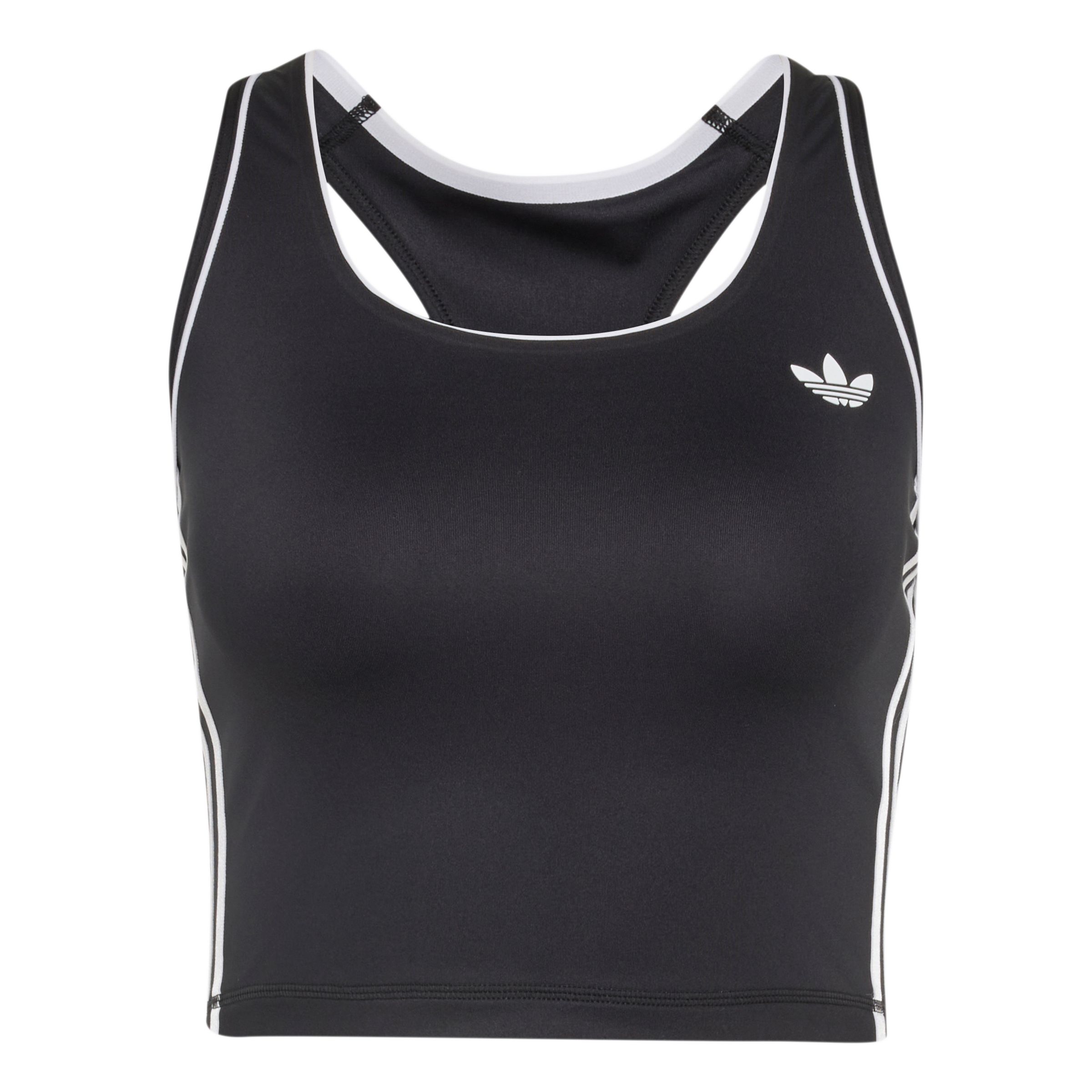 adidas Originals Women's Sport 3-stripe Crop Tank Top