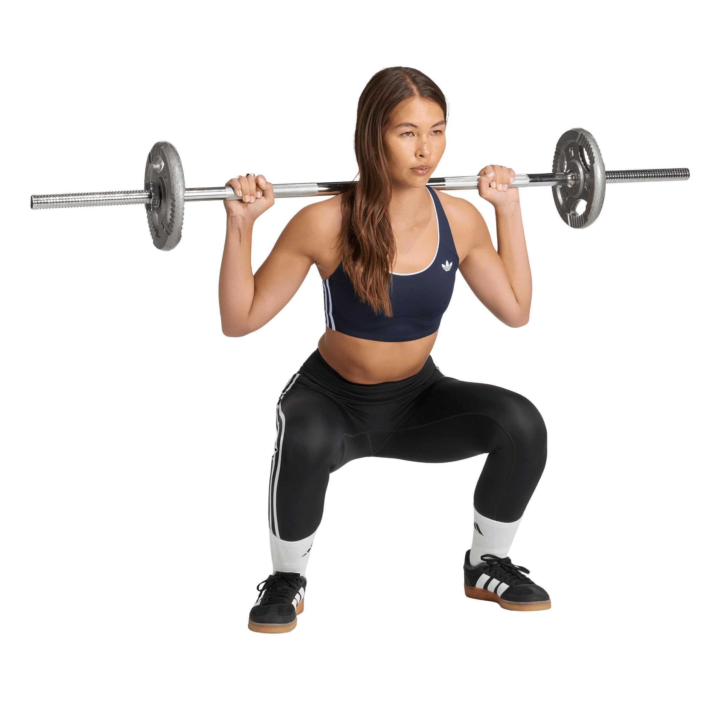 adidas Originals Women's Sport 3-Stripe Medium Sports Bra