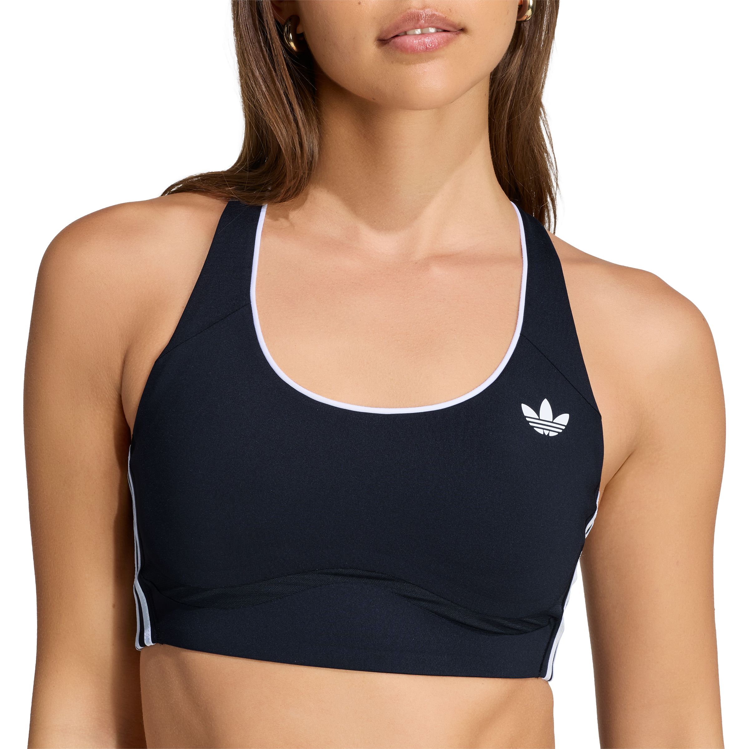 adidas Originals Women's Sport 3-Stripe Medium Sports Bra