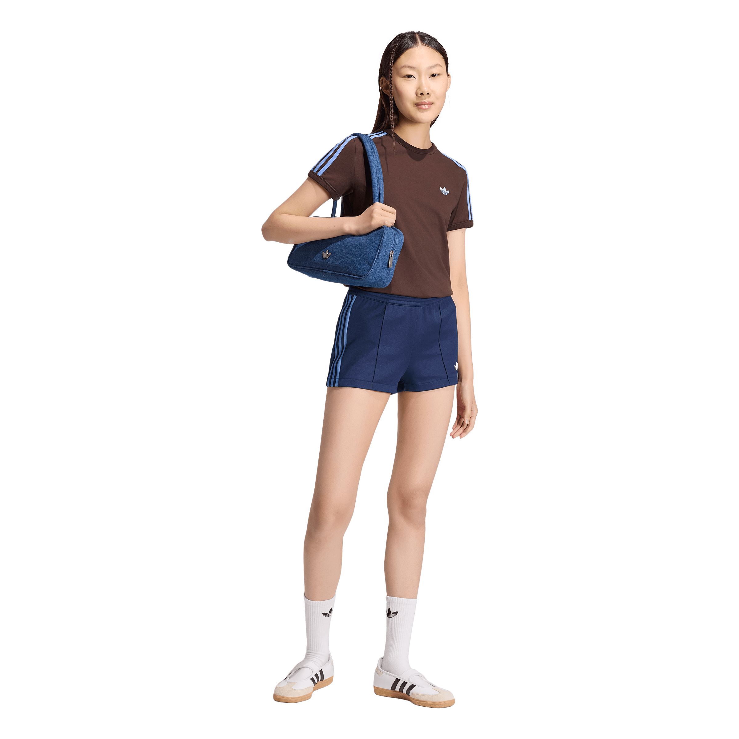 adidas Originals Women's 3-stripes Cotton Athletic T-shirt