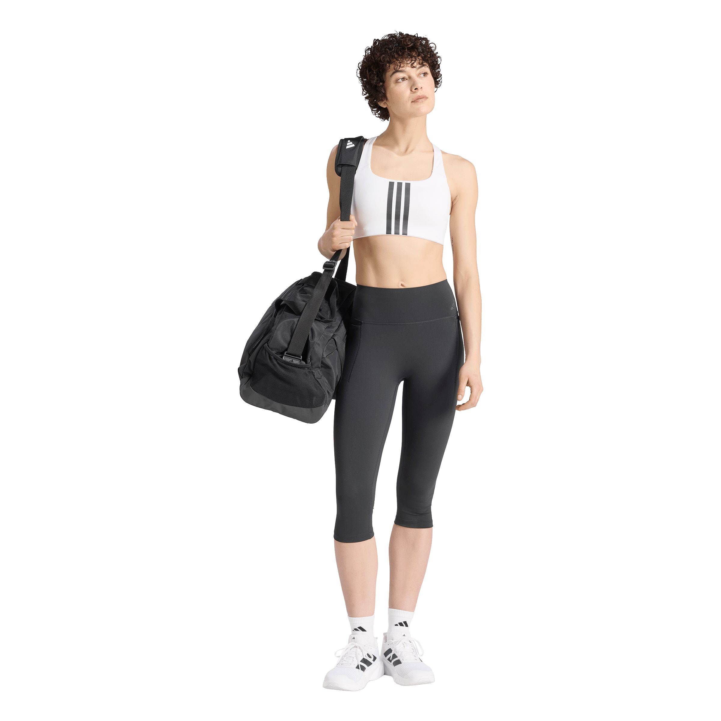 adidas Women's Train Optime Contour Capri Tights