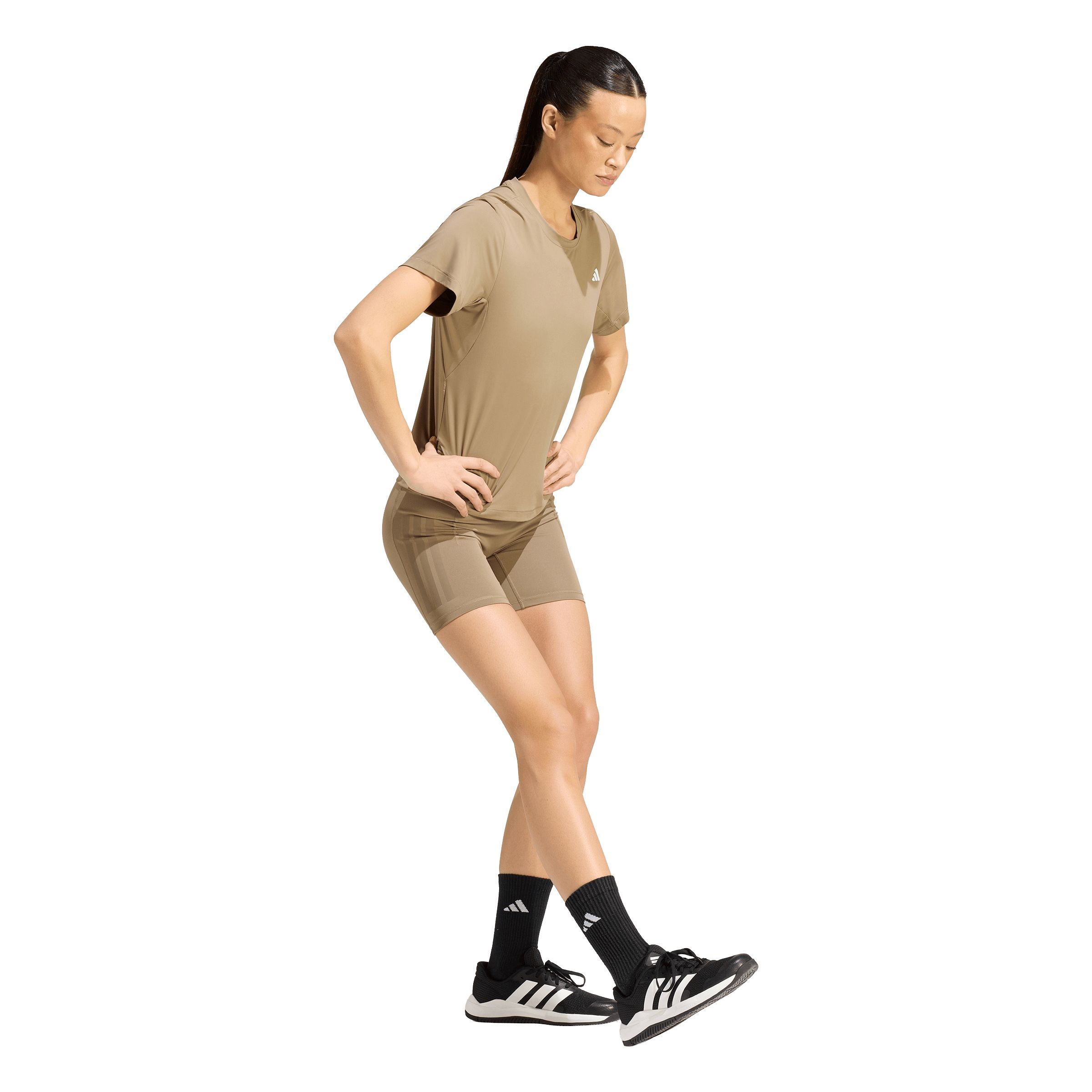 adidas Women's Train PWR Essentials Relaxed Short Sleeve T-Shirt