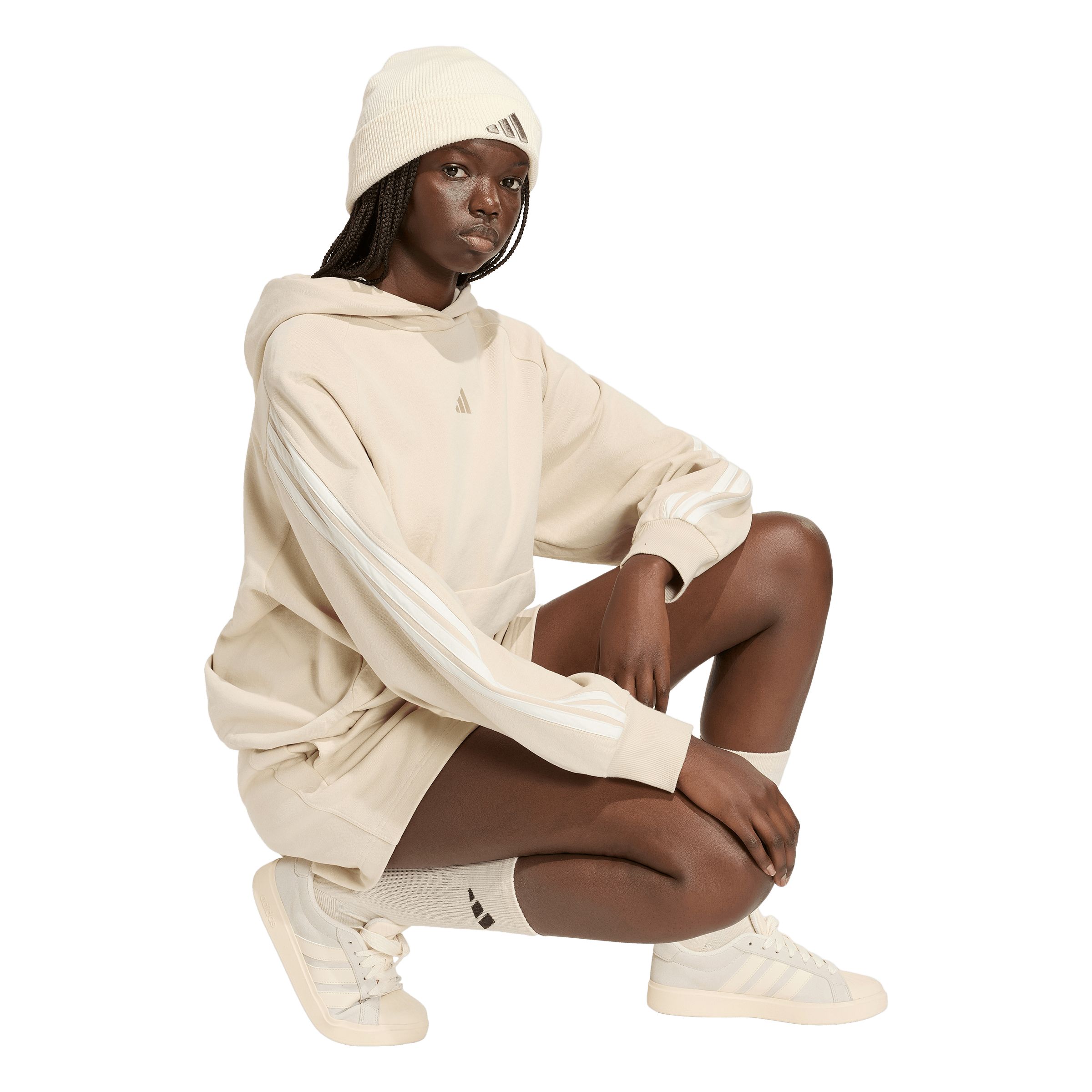 adidas Women's Sportswear Kit 3-stripe French Terry Hoodie