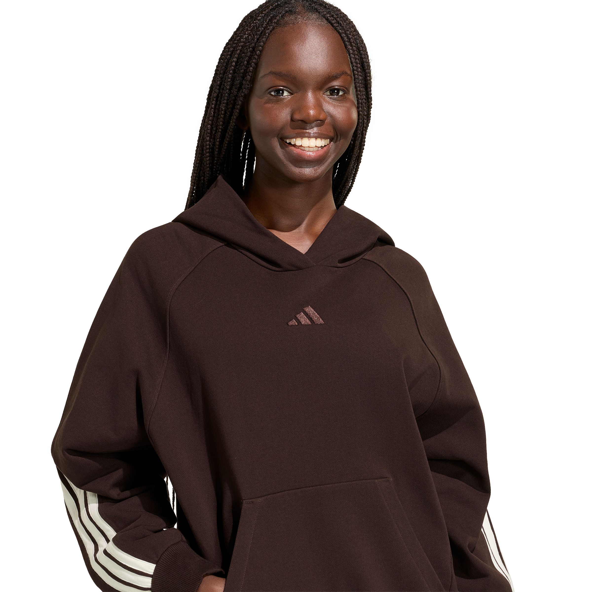 adidas Women's Sportswear Kit 3-stripe French Terry Hoodie