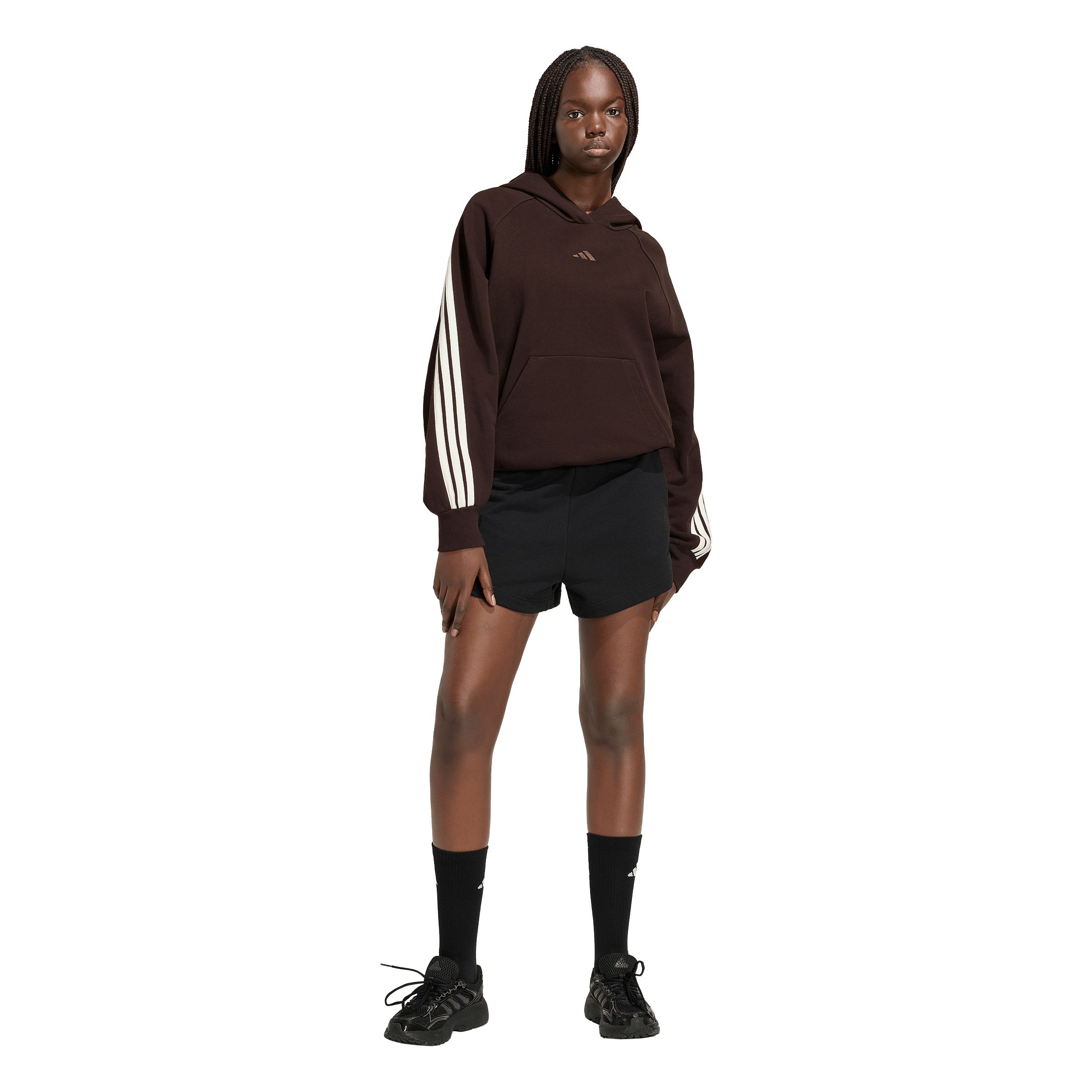 adidas Women's Sportswear Kit 3-stripe French Terry Hoodie