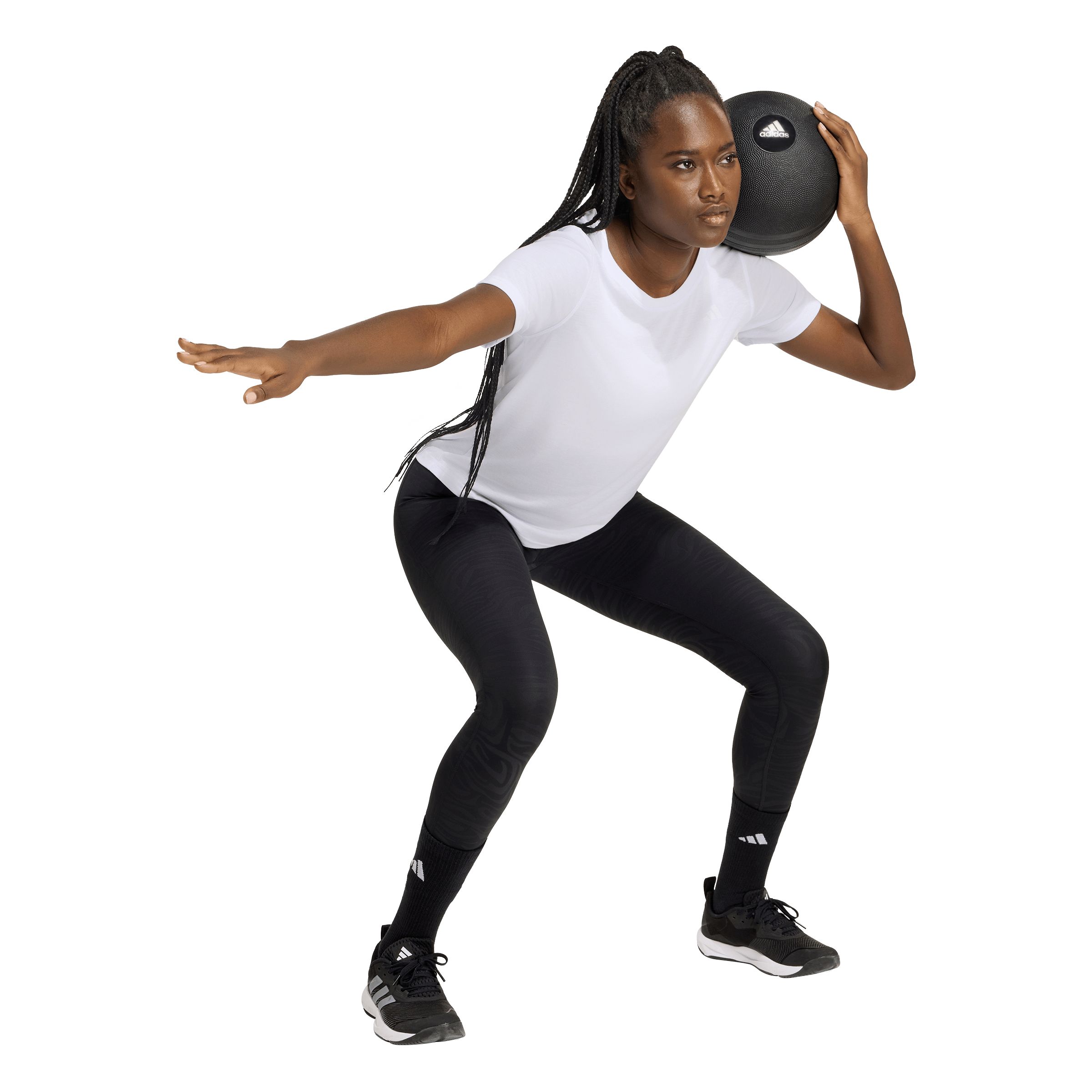 adidas Women's Min Scoop Neck Workout T-shirt