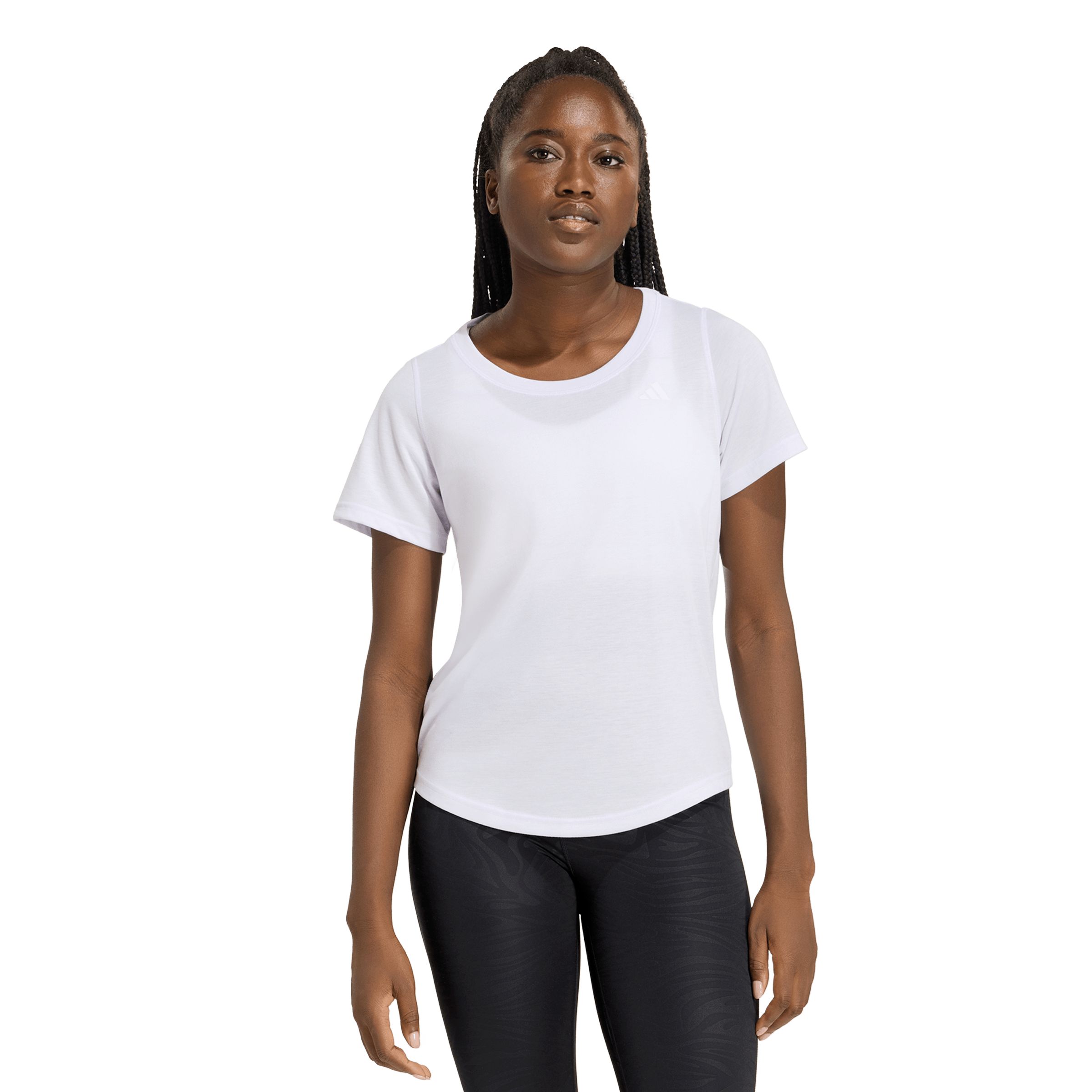 adidas Women's Min Scoop Neck Workout T-shirt