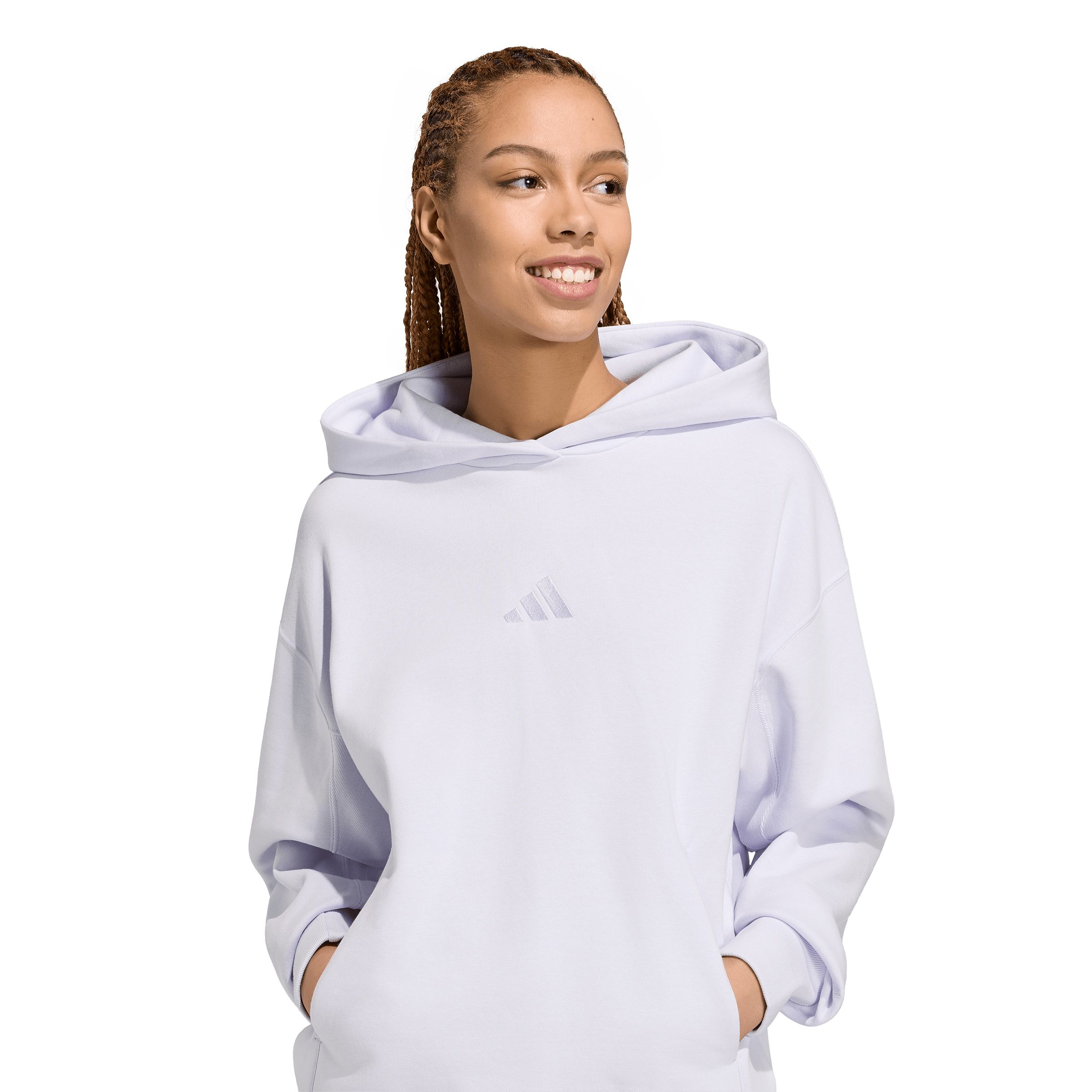 adidas Women's Sportswear All SZN Boyfriend Pullover Hoodie