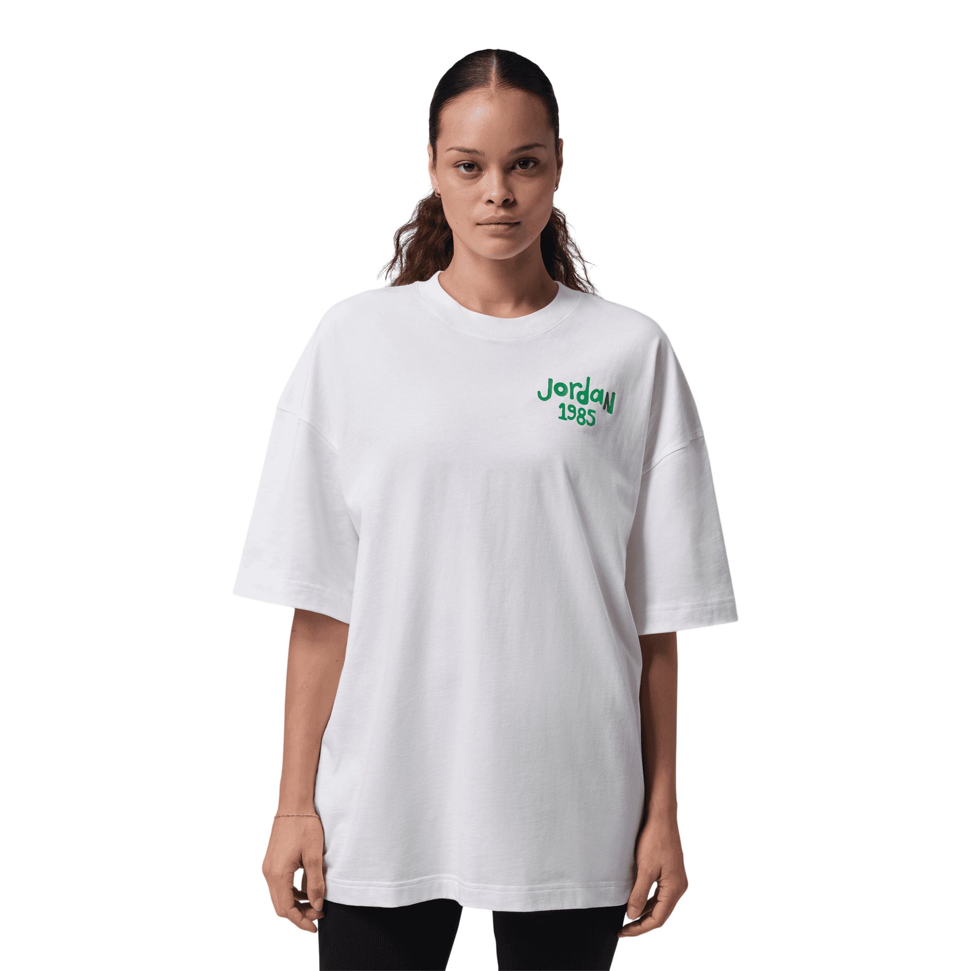 Jordan Women's Basketball Flower Short Sleeve T-Shirt