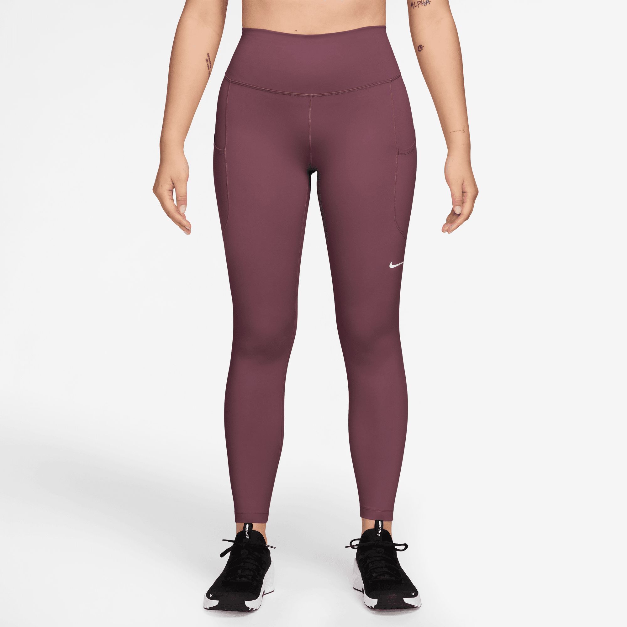Nike Women's One High-waisted 7/8 Pocket Leggings with Dri-FIT Technology