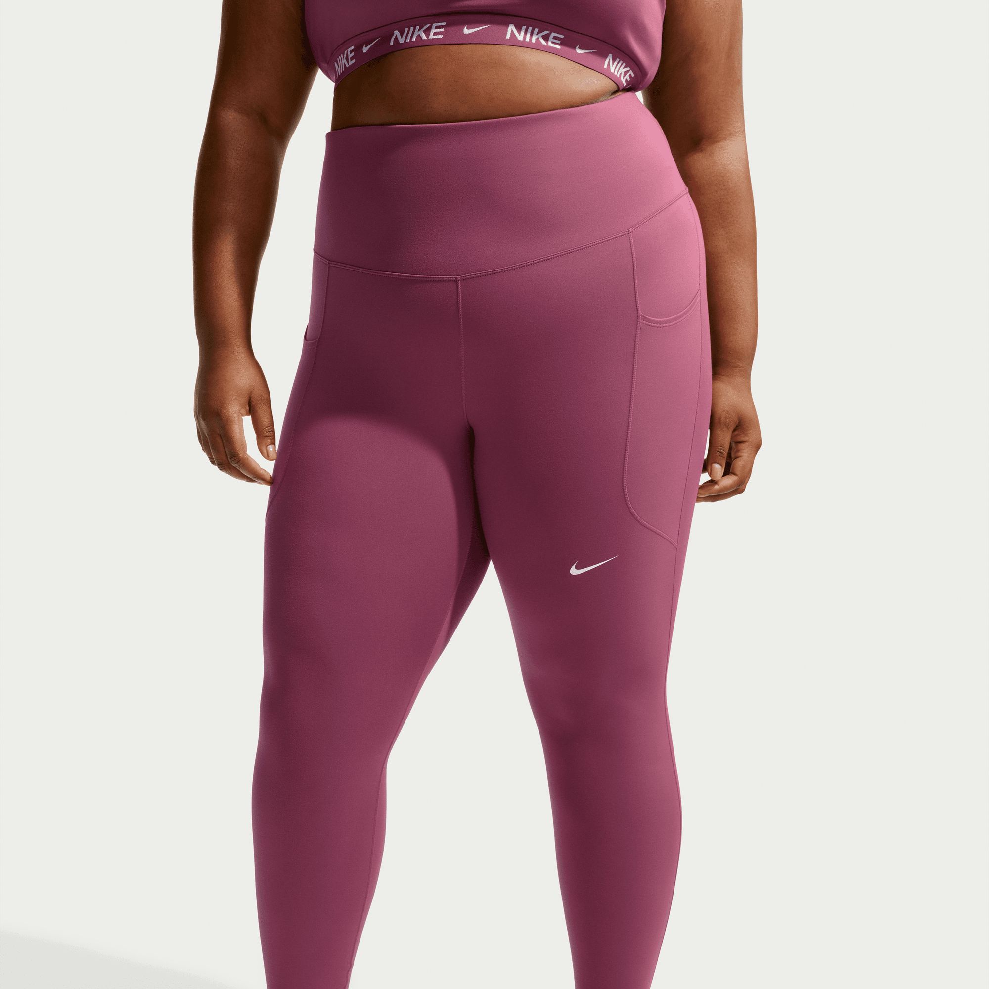 Nike Women's One High-waisted 7/8 Pocket Leggings with Dri-FIT Technology