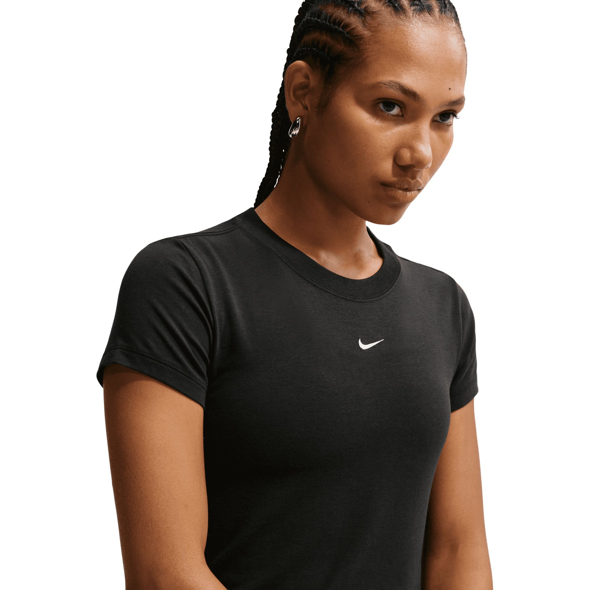 Nike Women's Chill Knit Mod Cropped T-Shirt