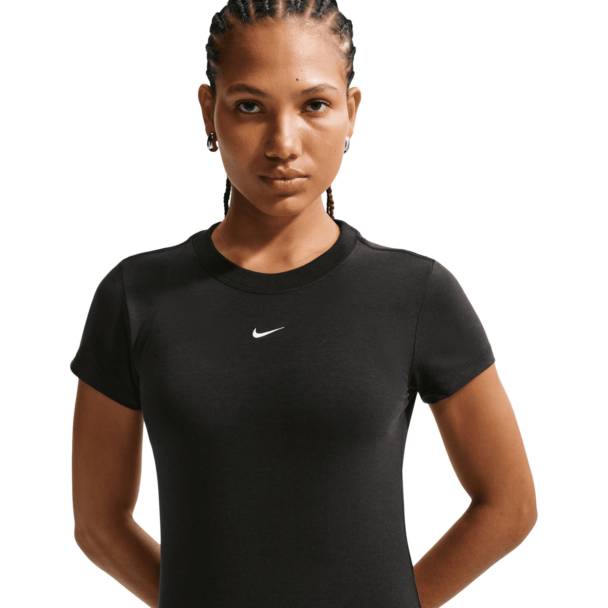 Nike Women's Chill Knit Mod Cropped T-Shirt