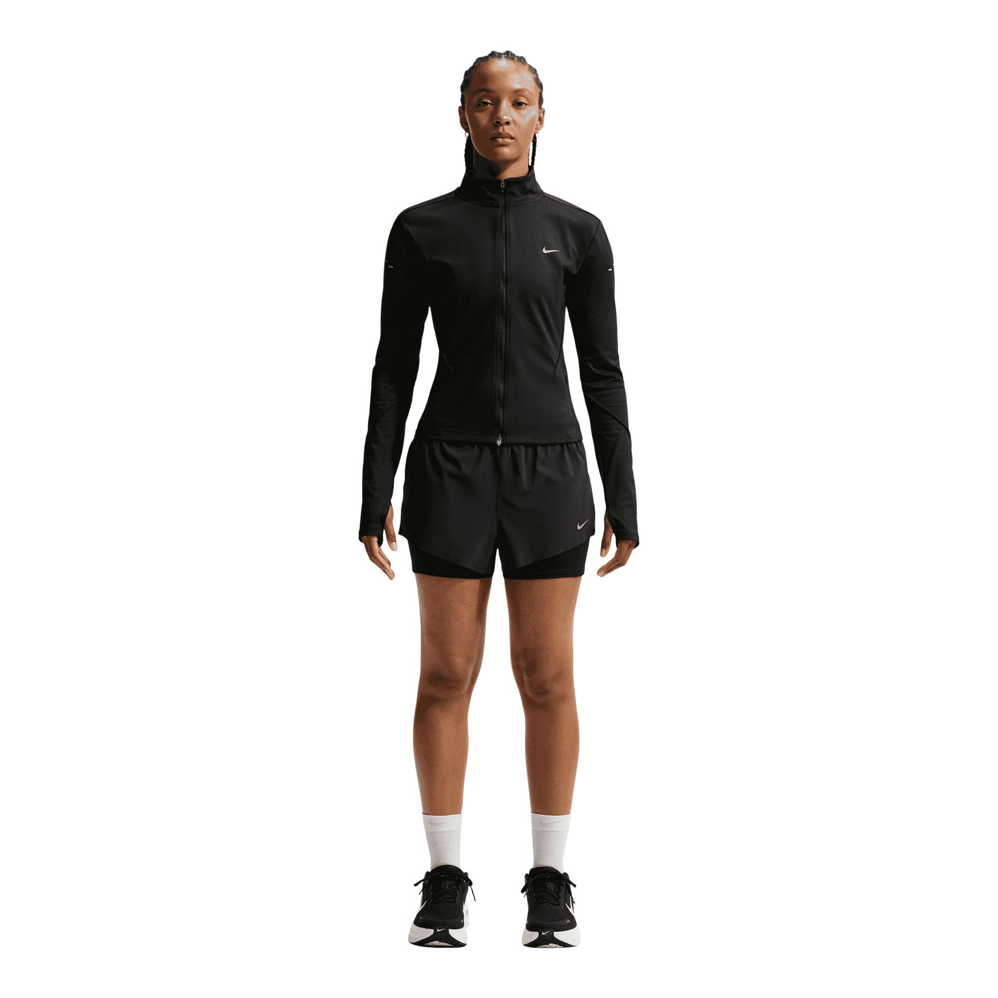 Nike Women's Run Swift Dri-FIT Mid-Rise 2 in 1 Shorts