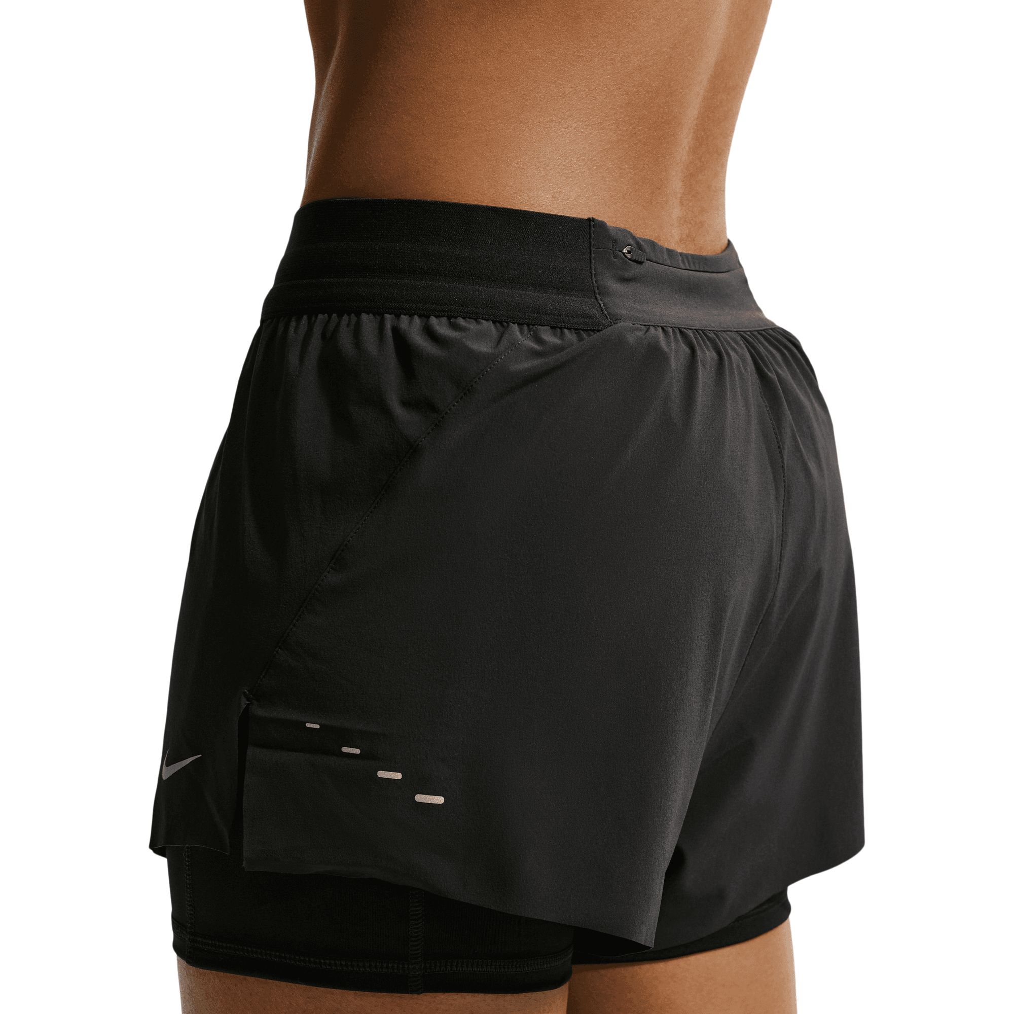 Nike Women's Run Swift Dri-FIT Mid-Rise 2 in 1 Shorts