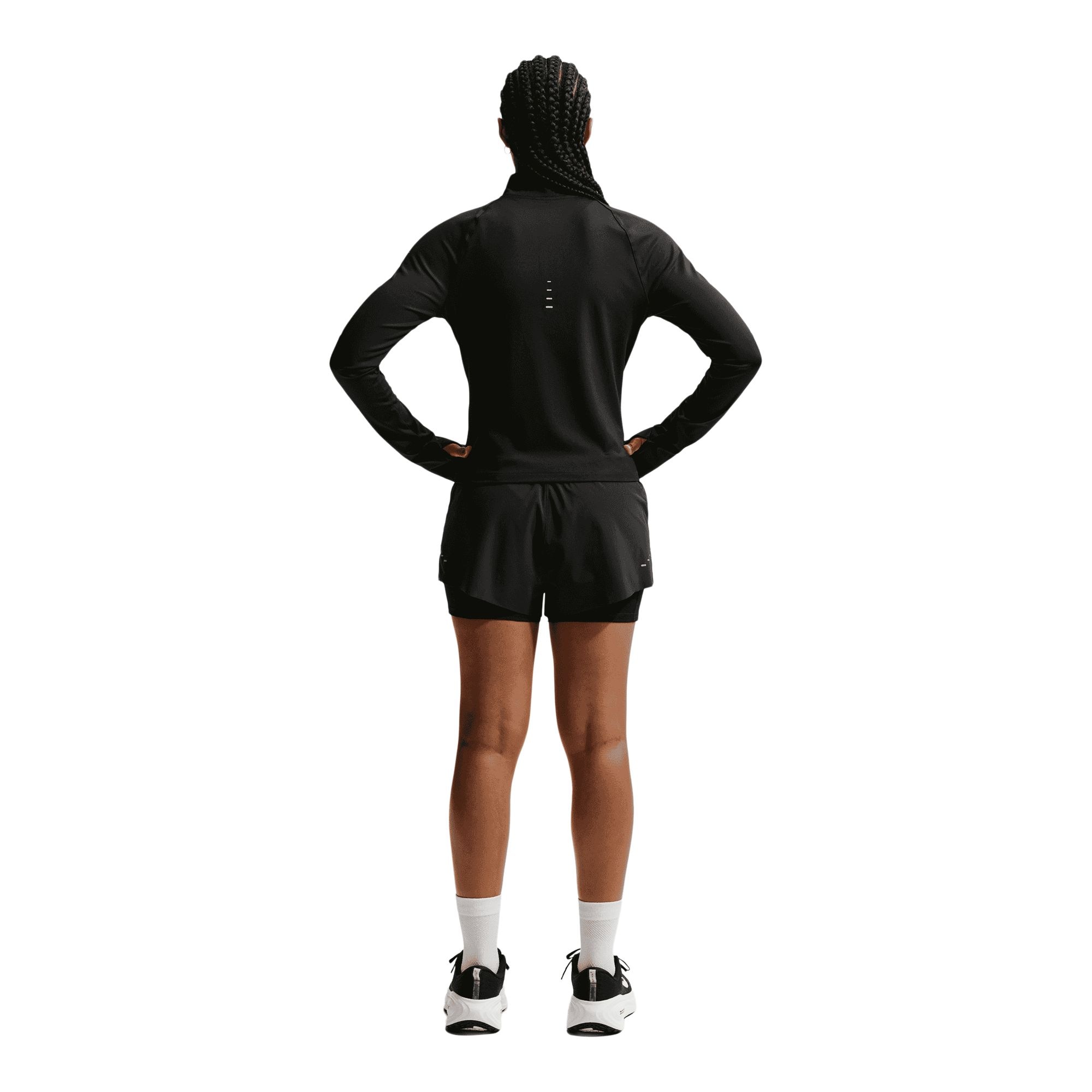 Nike Women's Run Swift Dri-FIT Mid-Rise 2 in 1 Shorts
