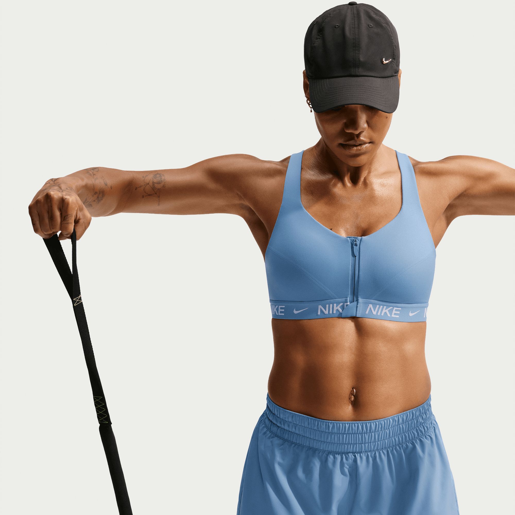 Nike Women's Indy High-support Zip Sports Bra