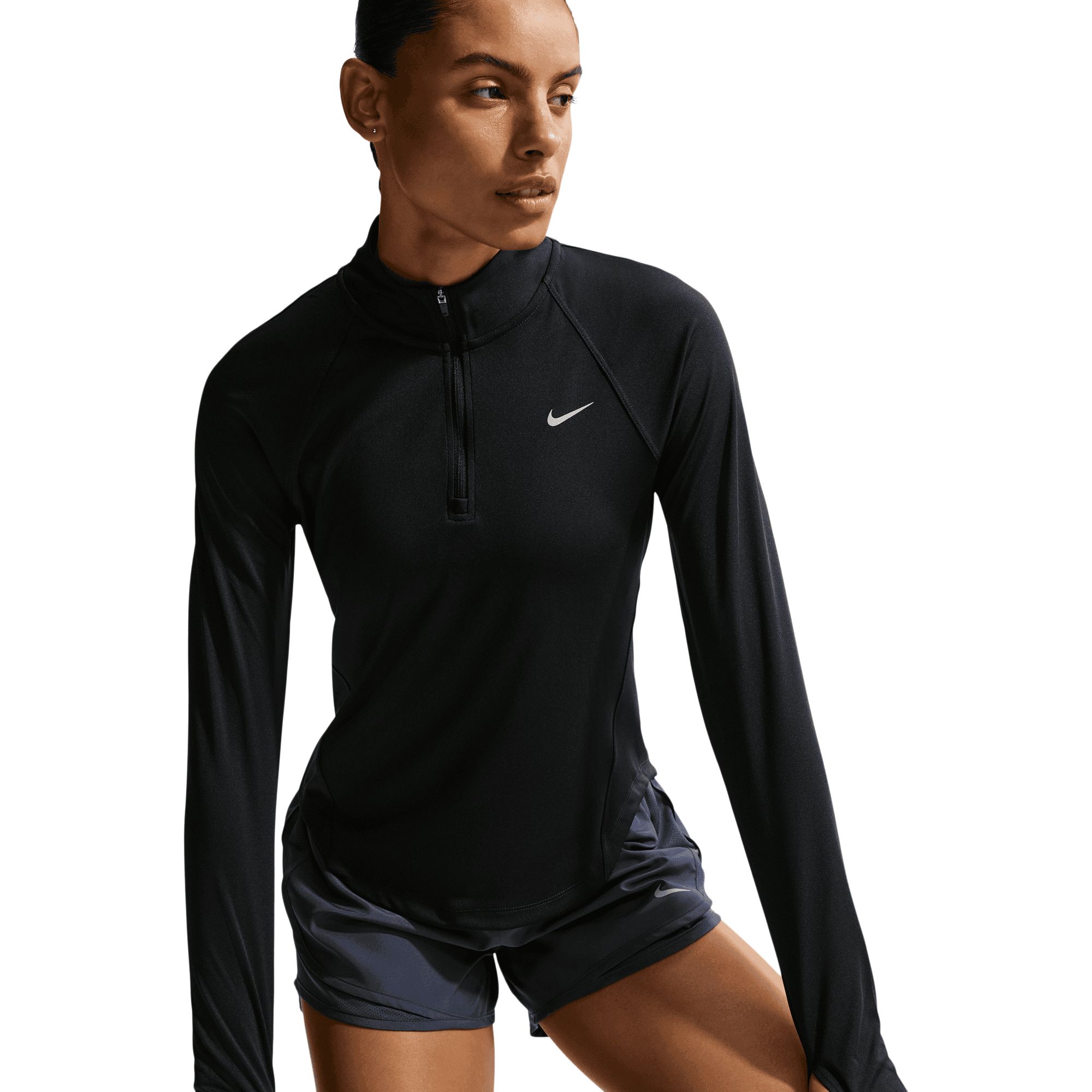 Nike Women's Tempo Dri-FIT 1/2 Zip Long Sleeve Top