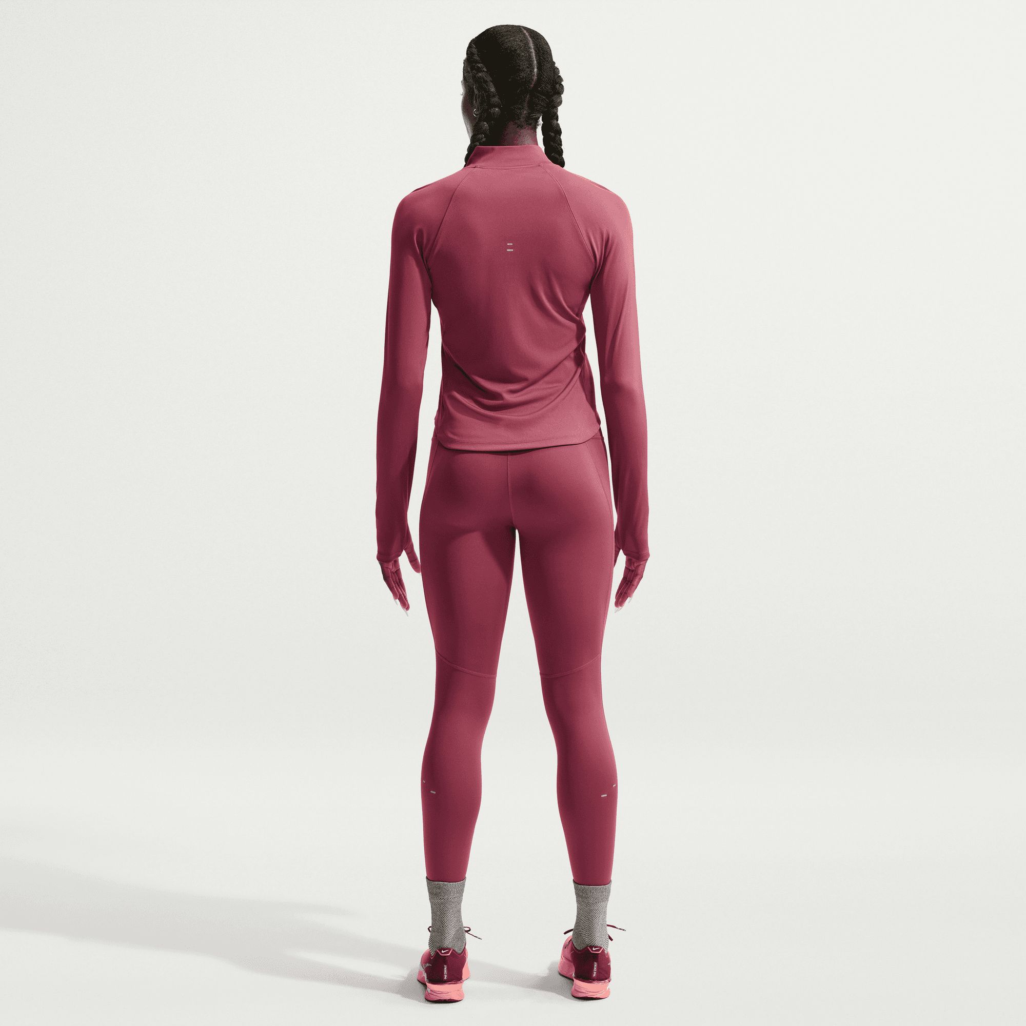 Nike Women's Tempo Dri-FIT 1/2 Zip Long Sleeve Top