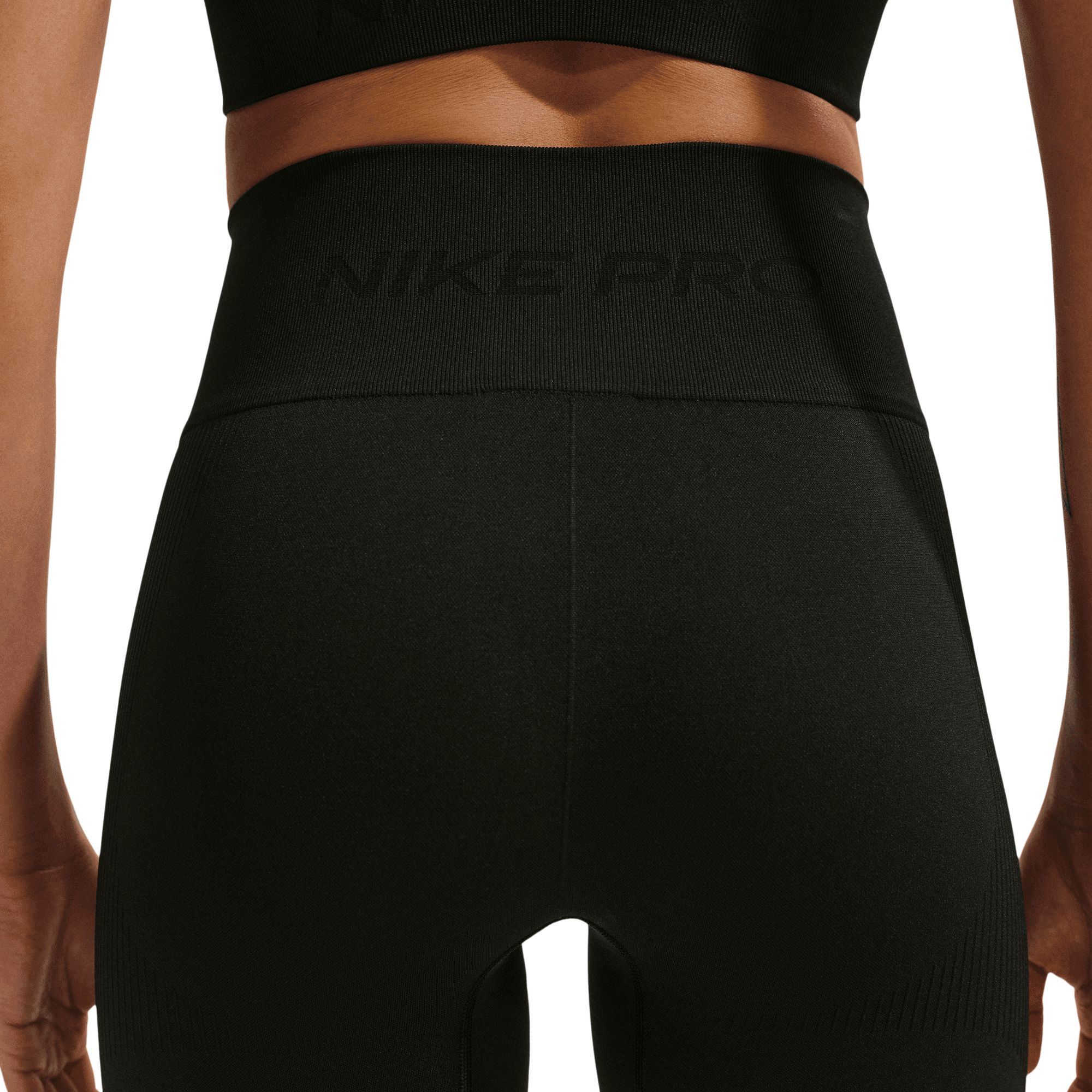 Nike Women's Pro Dri-FIT Seamless High-Rise 5 Inch Shorts
